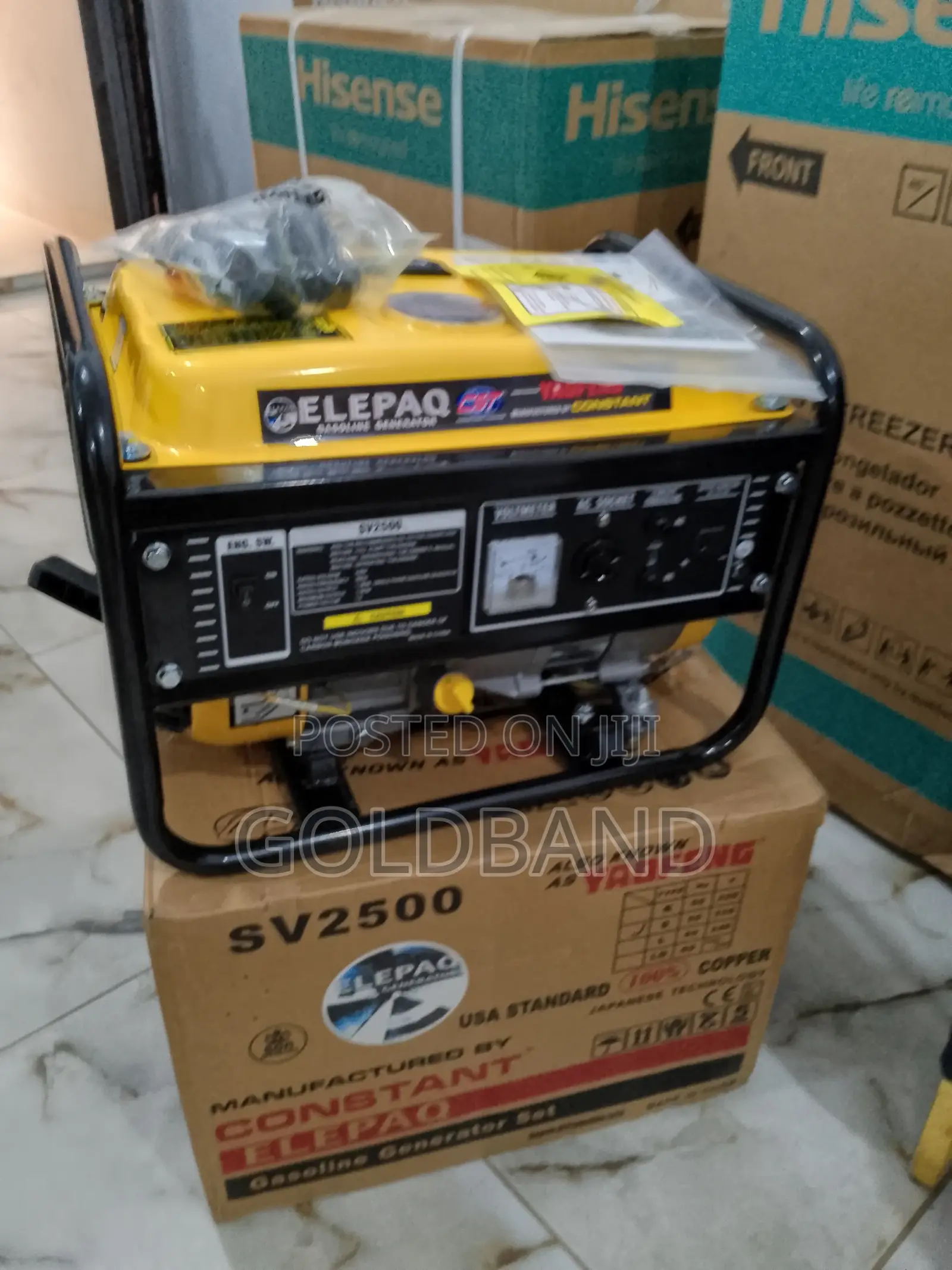 Fast Selling 1.5kva "Sv2500" Elepaq Generator