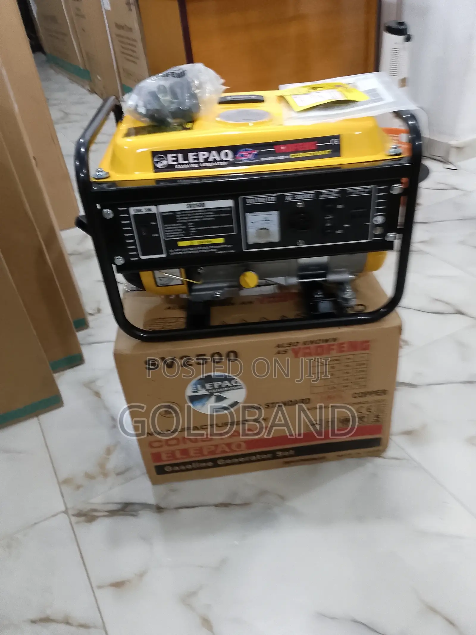 Effective and Strong 1.5kva "Sv2500" Elepaq Generator