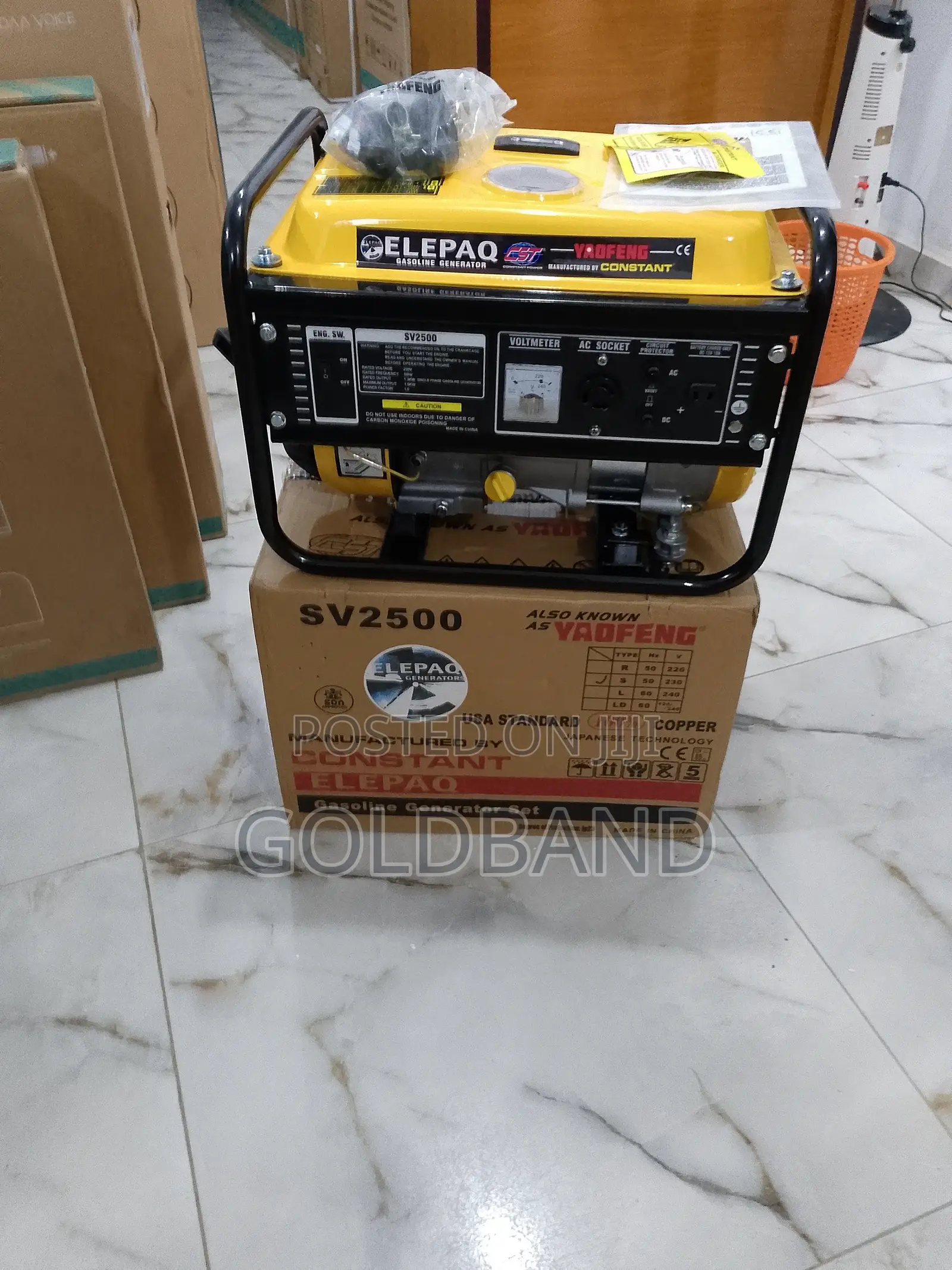 Best Produced 1.5kva "Sv2500" Elepaq Generator
