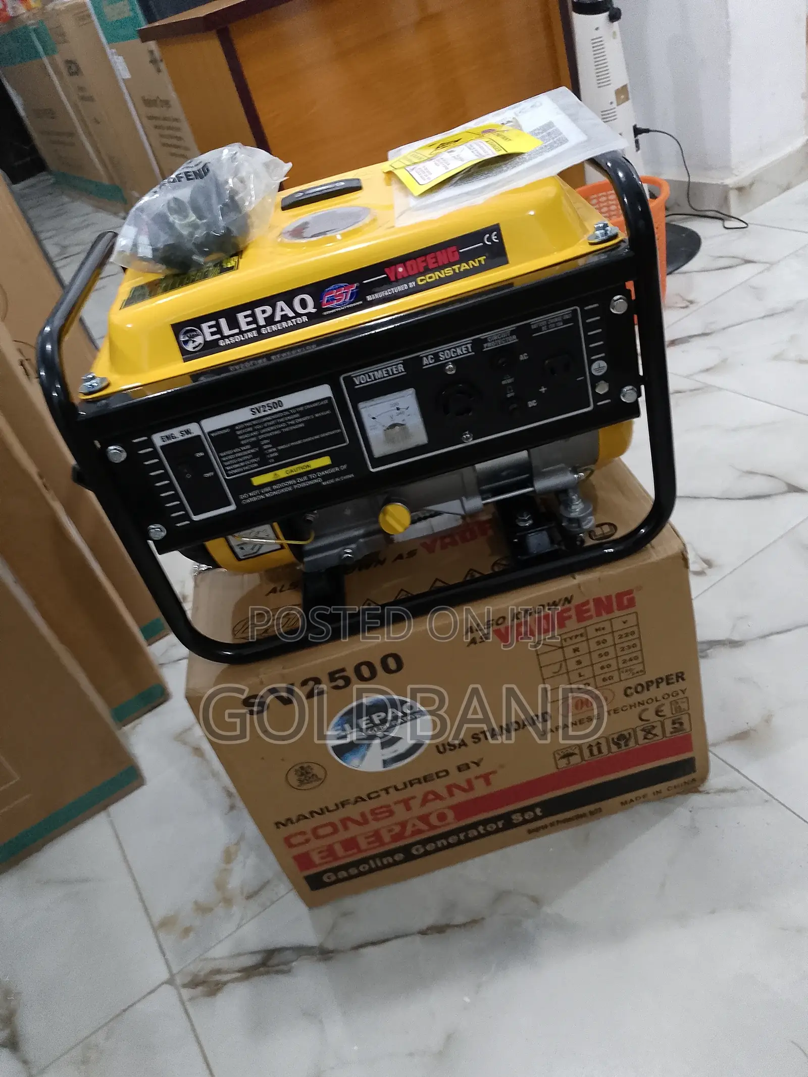 Advanced 1.5kva "Sv2500" Elepaq Generator