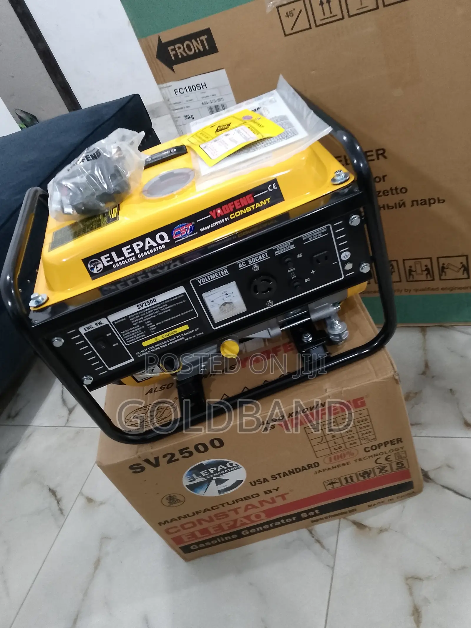 Most Reliable 1.5kva "Sv2500" Elepaq Generator