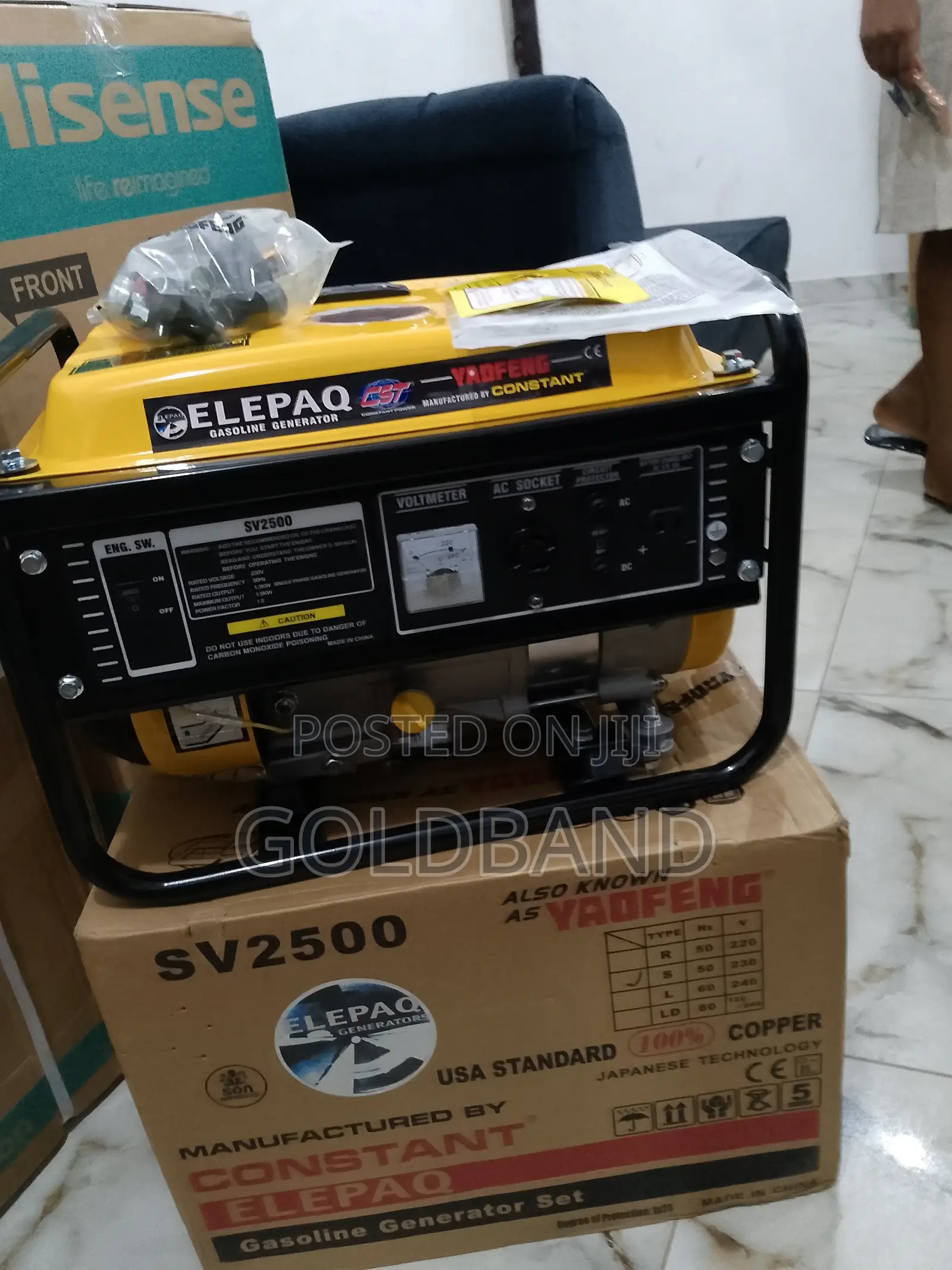 High-Tech "Sv2500 1.5kva" Elepaq Generator