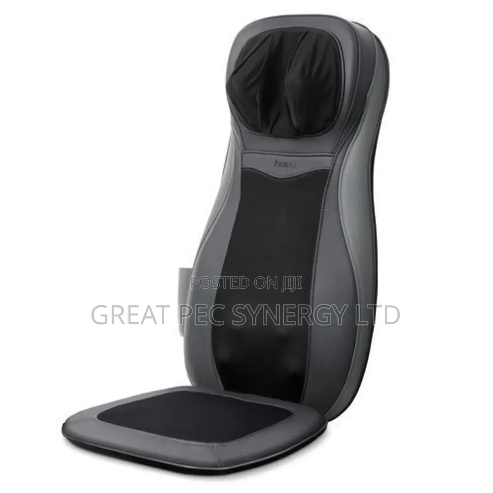 Chair And Car Seat Cushion With Back Neck Massager.