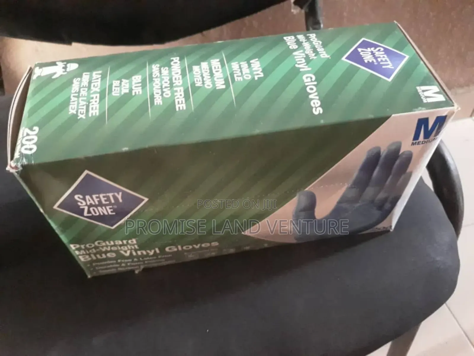 Blue Vinyl Gloves Carton of 10box by 100 PCS