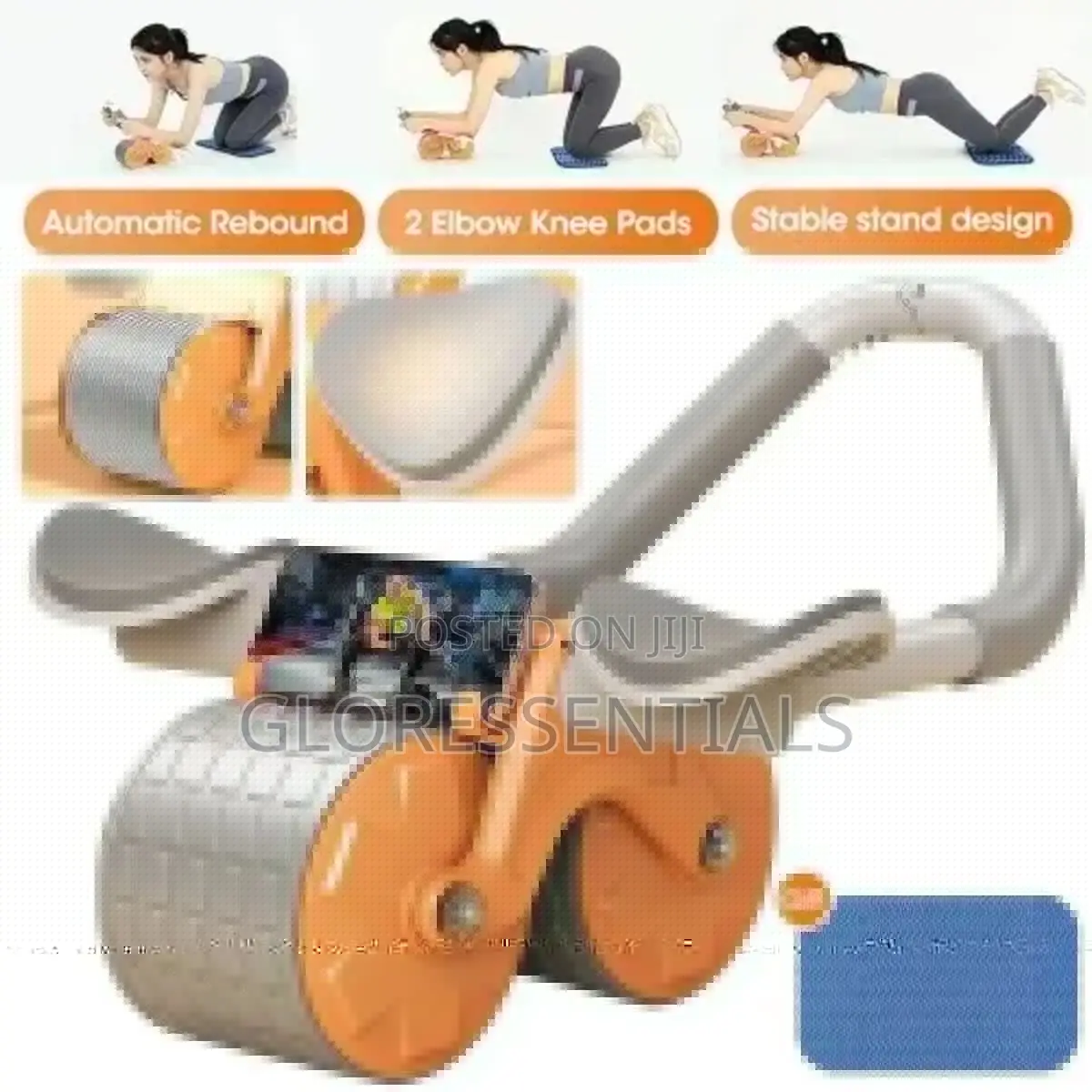 Automatic Rebound Wheel Workout Machine