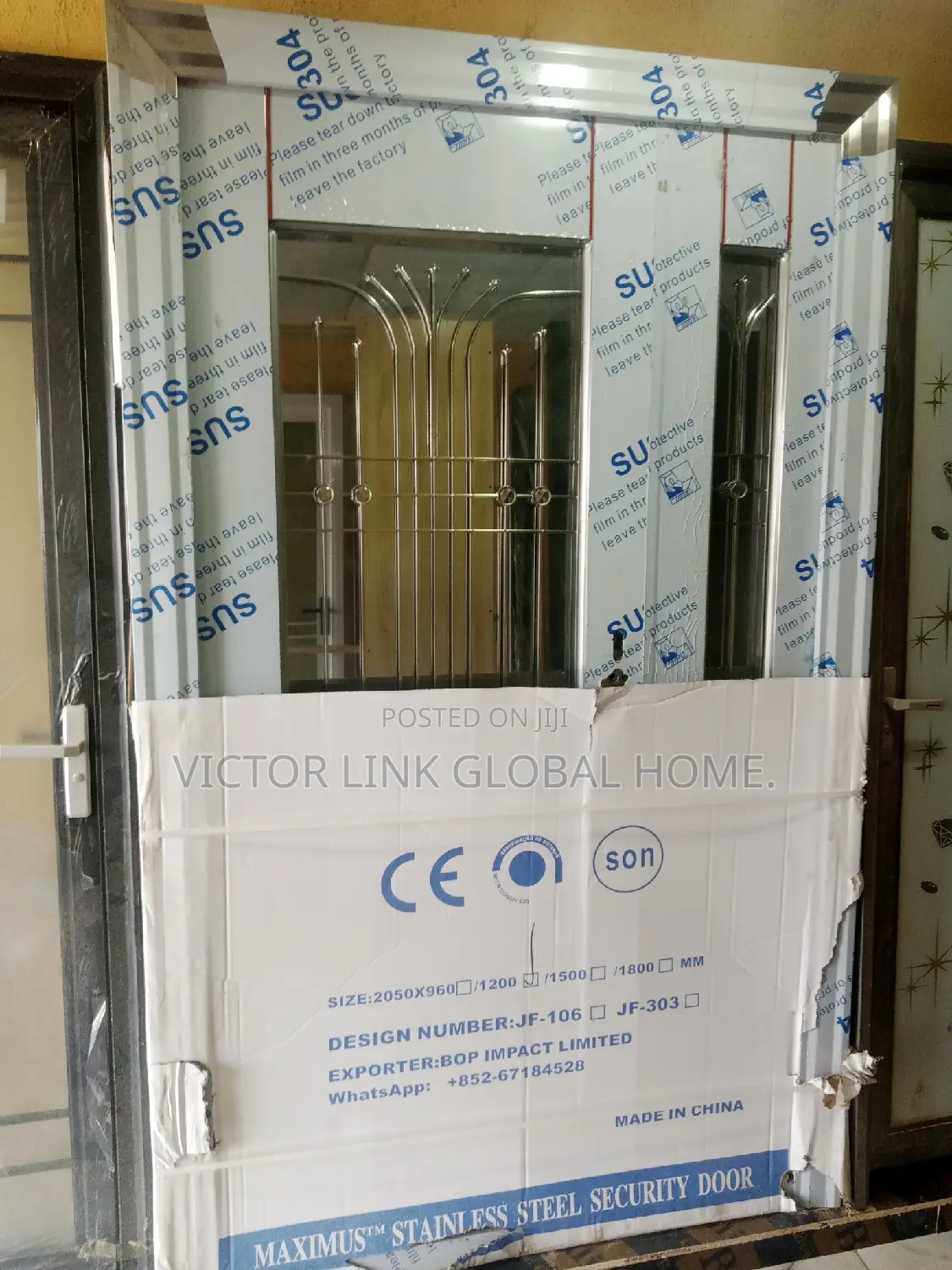 China Stainless Steel Door