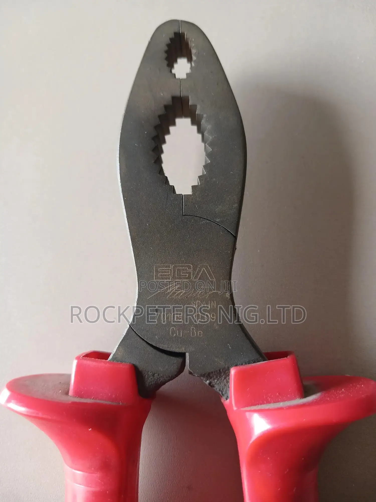 EGAMASTER 70109 Gas Pipe Plier 210 Mm Non Sparking Cu-Be
