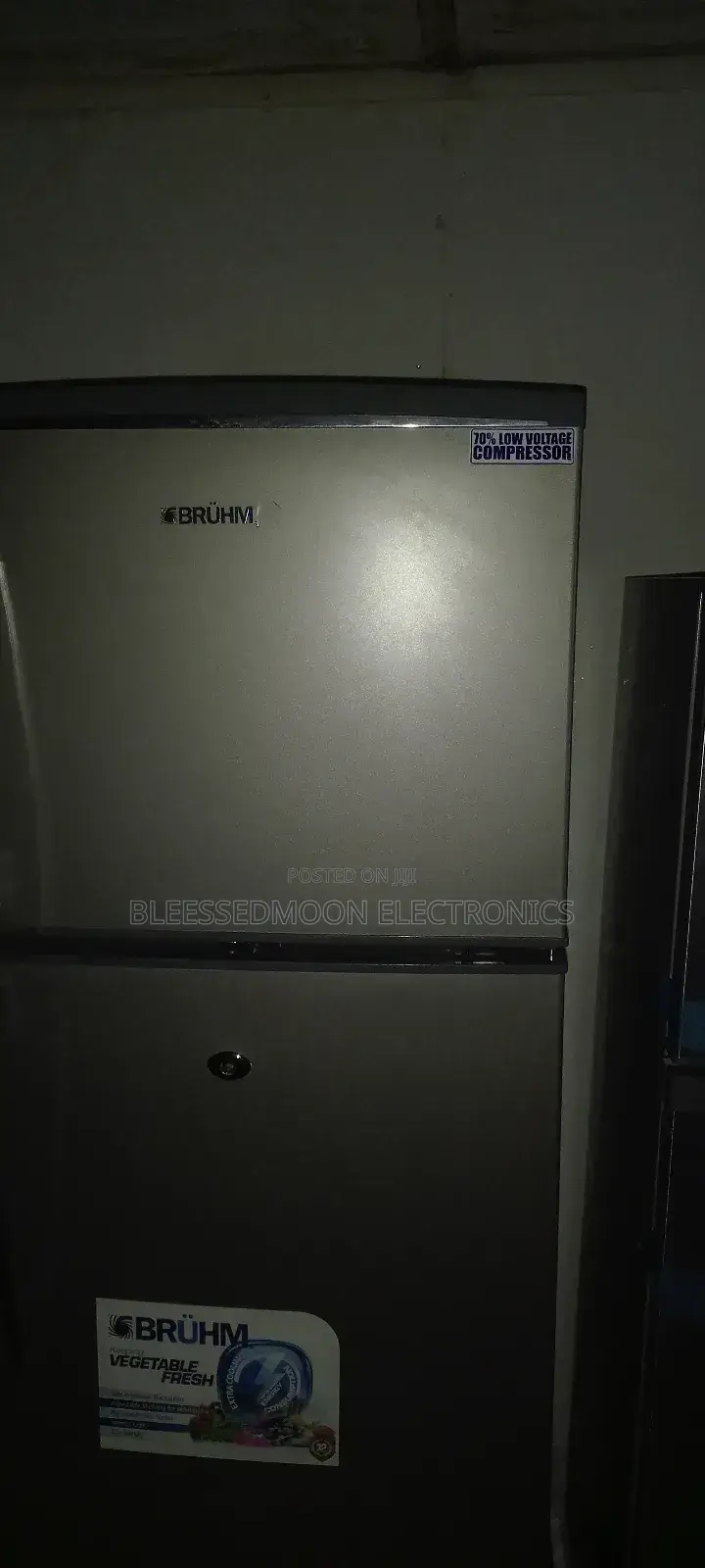 Bruhm Stabiliser Free Standing Fridge 250L 3years Garranty