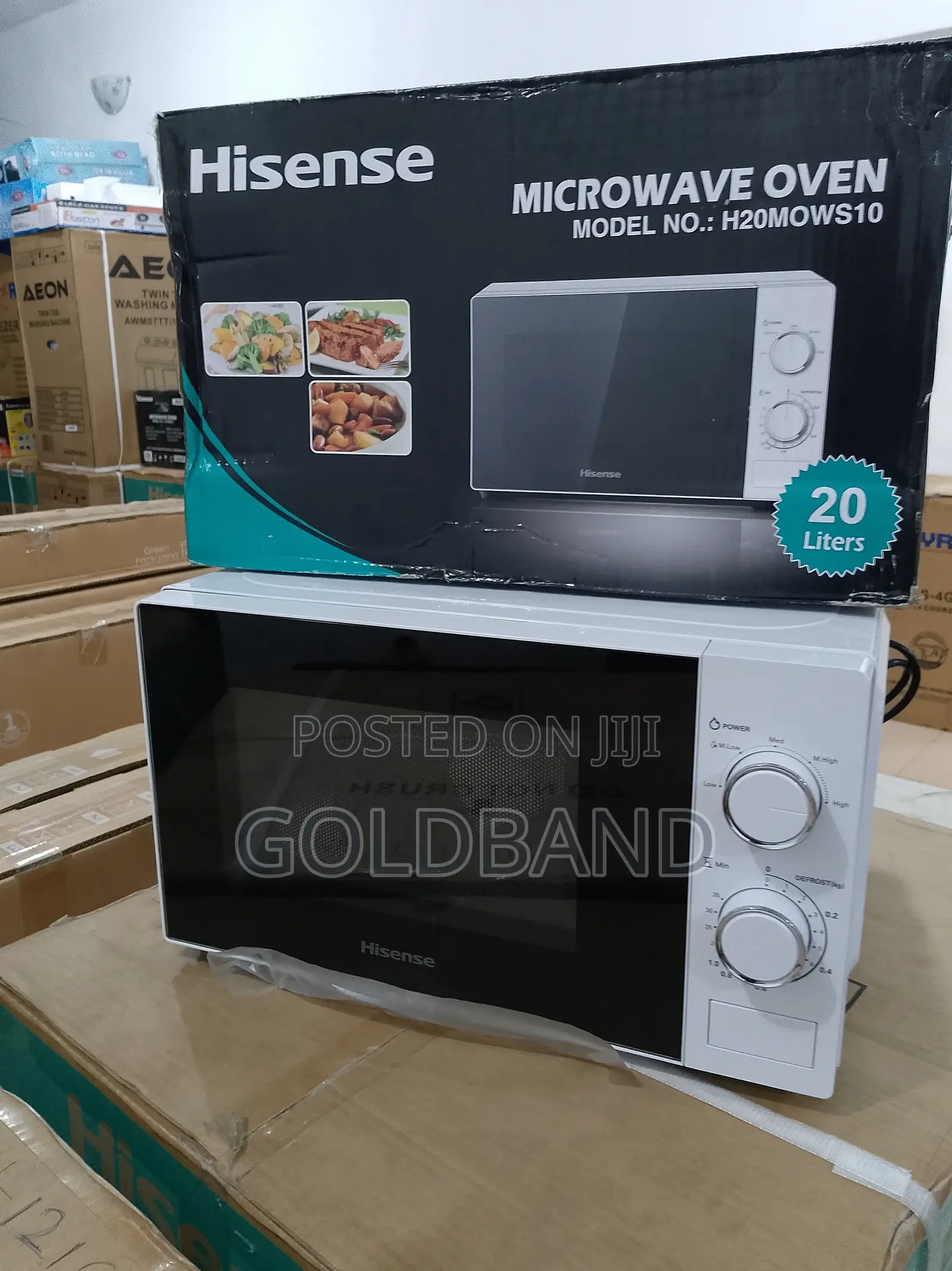 New-in-Stock Hisense 20L Microwave Oven H20mows10