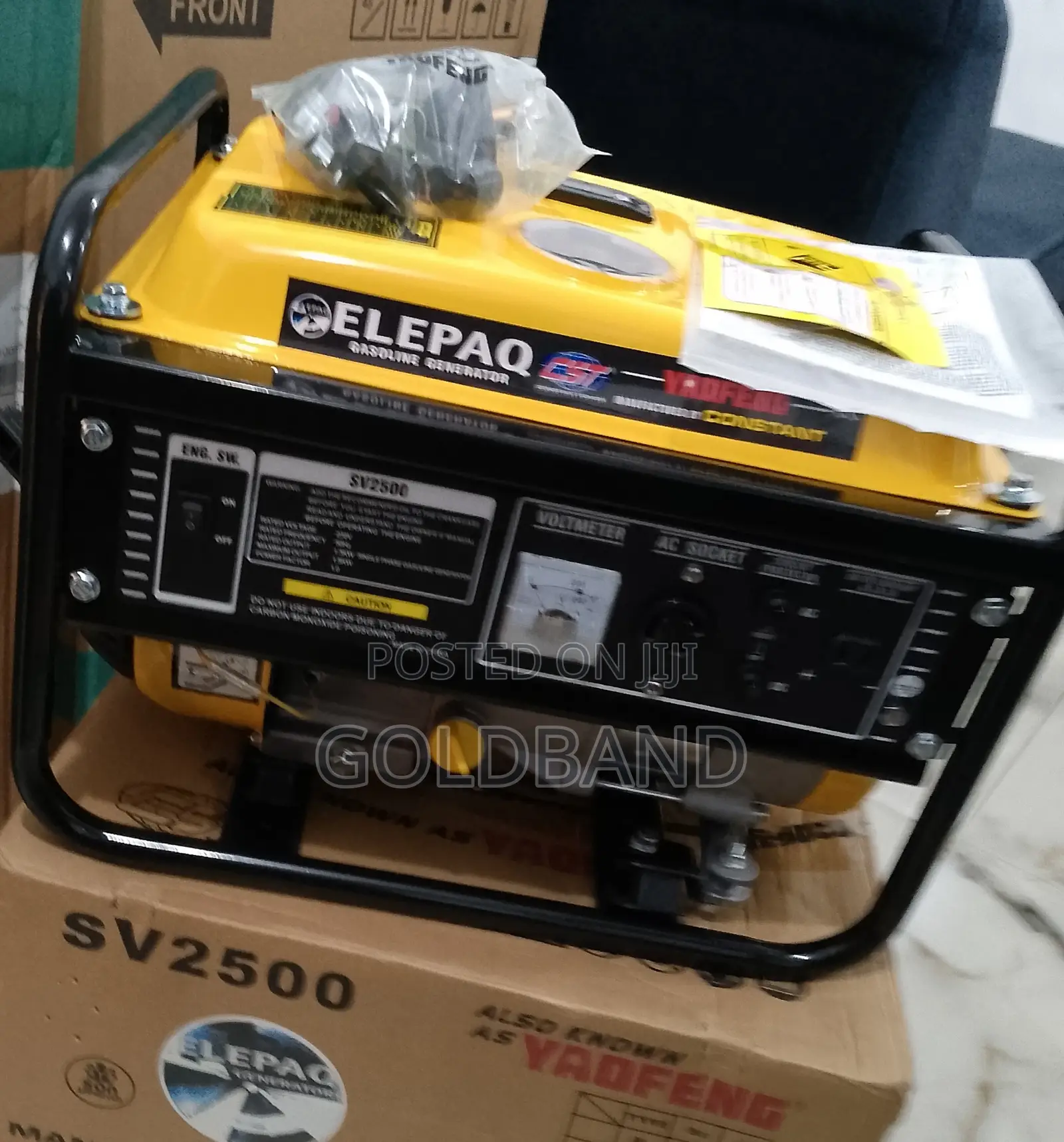 The Fast Selling Elepaq Gasoline Generator 1.5kva "Sv2500"