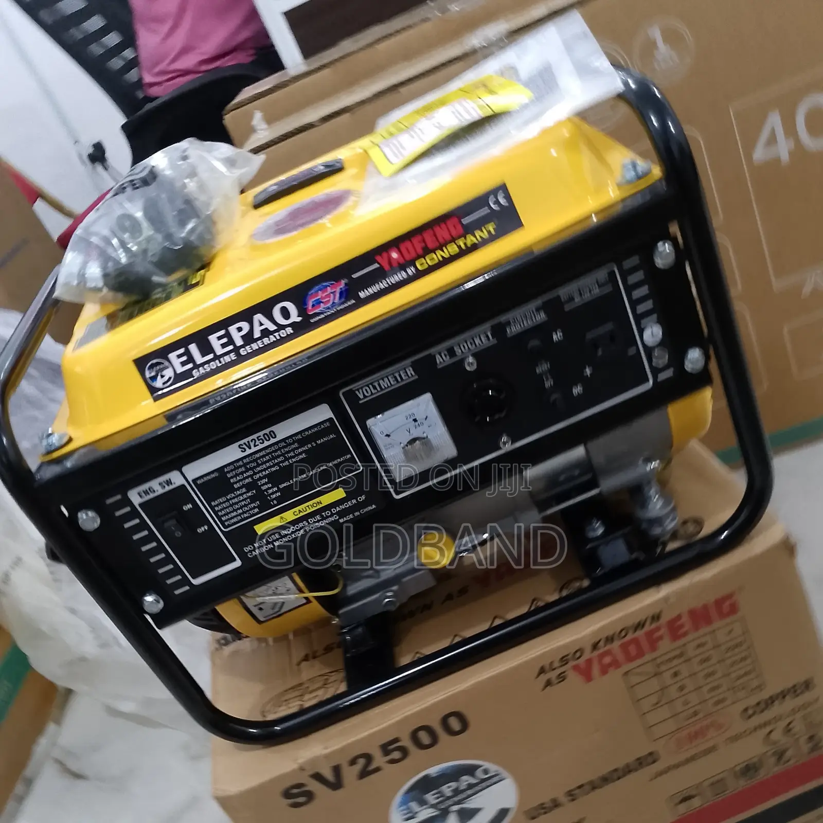Top Selling Elepaq Gasoline Copper Generator 1.5kva "Sv2500"
