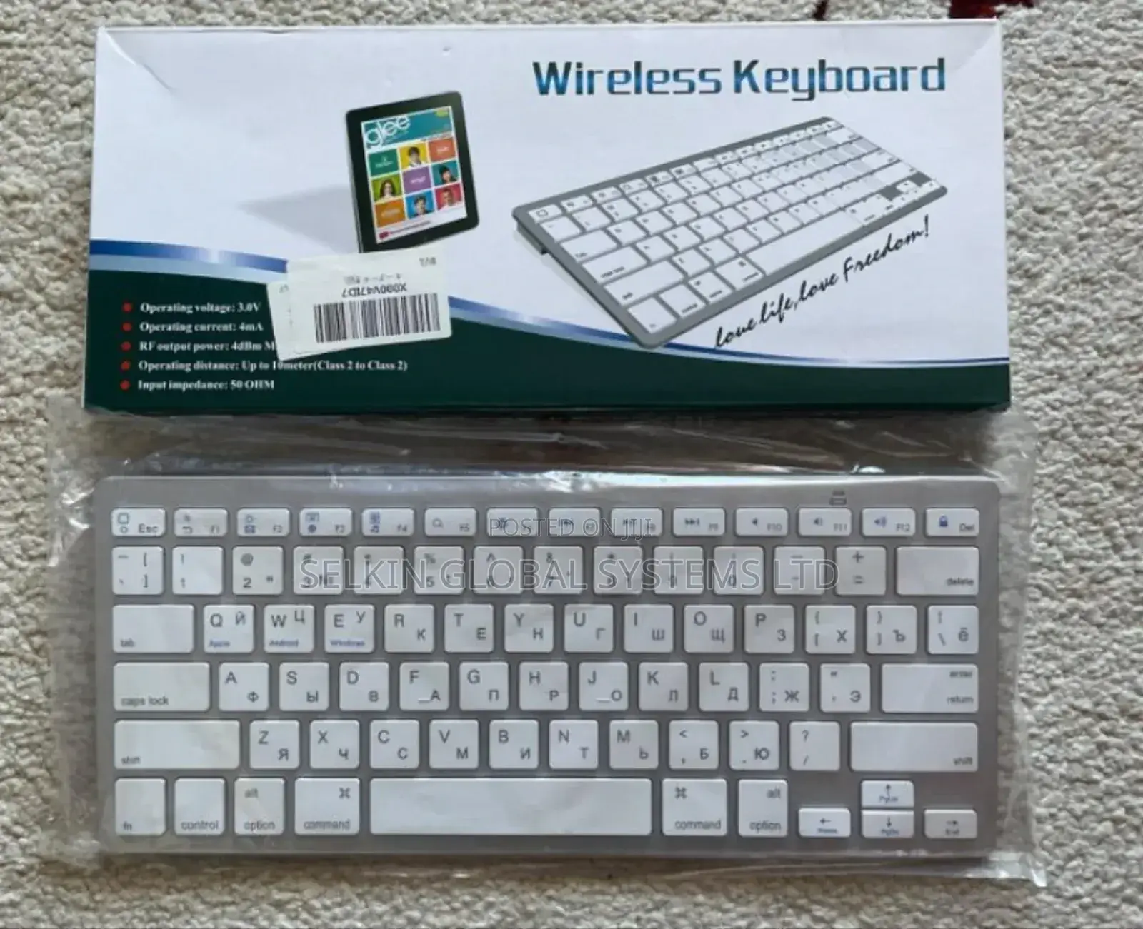 Bluetooth Wireless Keyboard