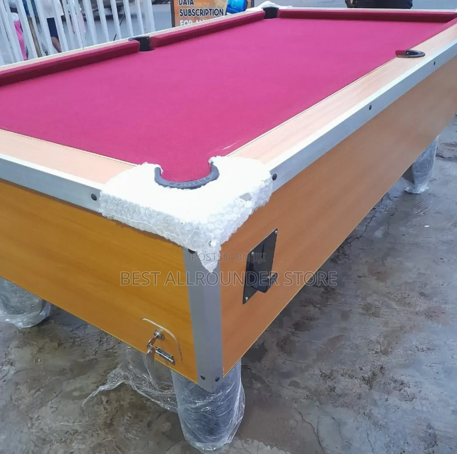 Coin Operated Snooker Table