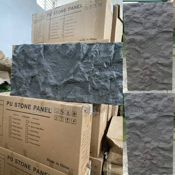 Decorative Pu Rock Stone Wall Panel for Homes