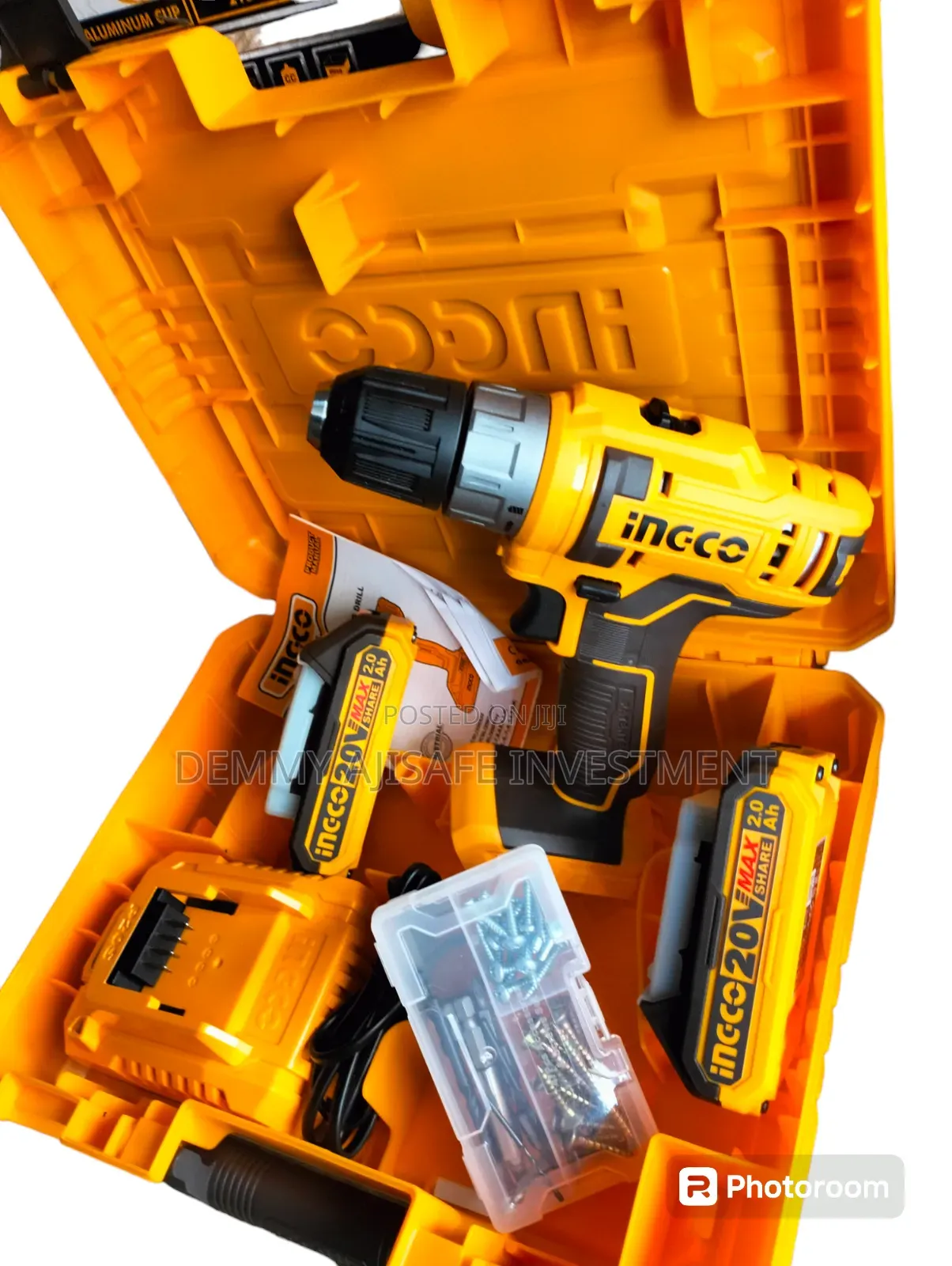Ingco Cordless Drill 20v/2-0ah