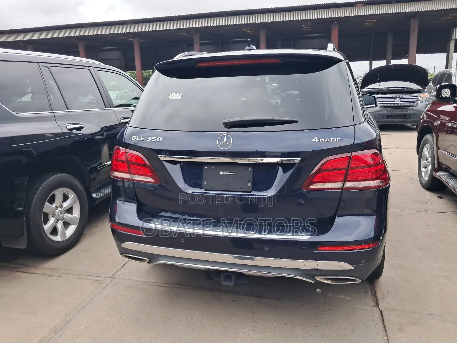 Mercedes-Benz GLE-Class GLE 350 2017 Blue