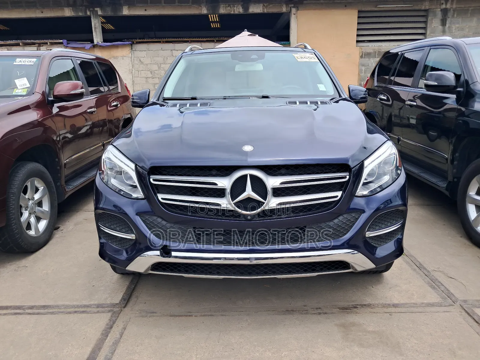 Mercedes-Benz GLE-Class GLE 350 2017 Blue