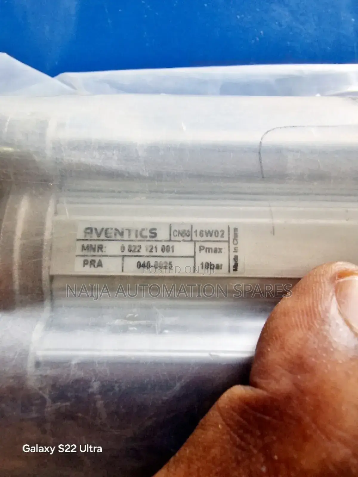 Aventics Pneumatic Actuator Cylinder | 0822121001 | 040-0025