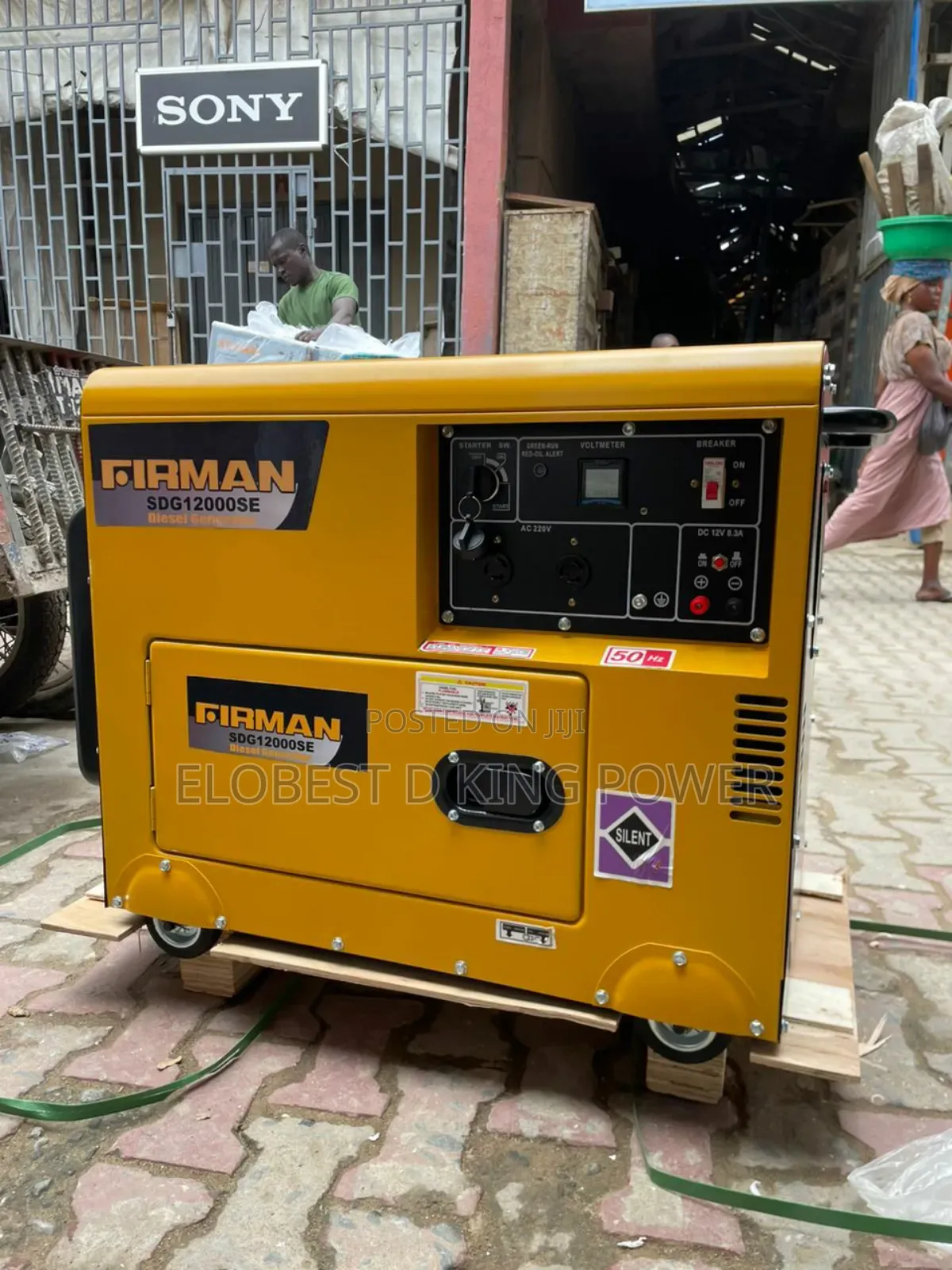 12kva Firman Diesel Soundproof Generator