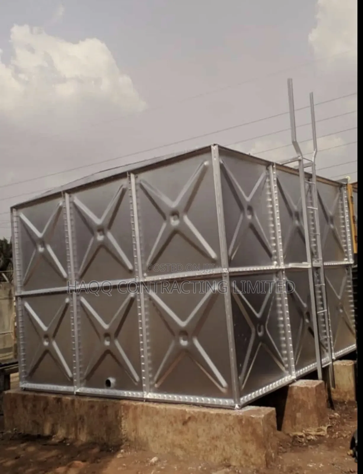 Cost of Braithwaite Pressed Steel Water Tank in Nigeria?