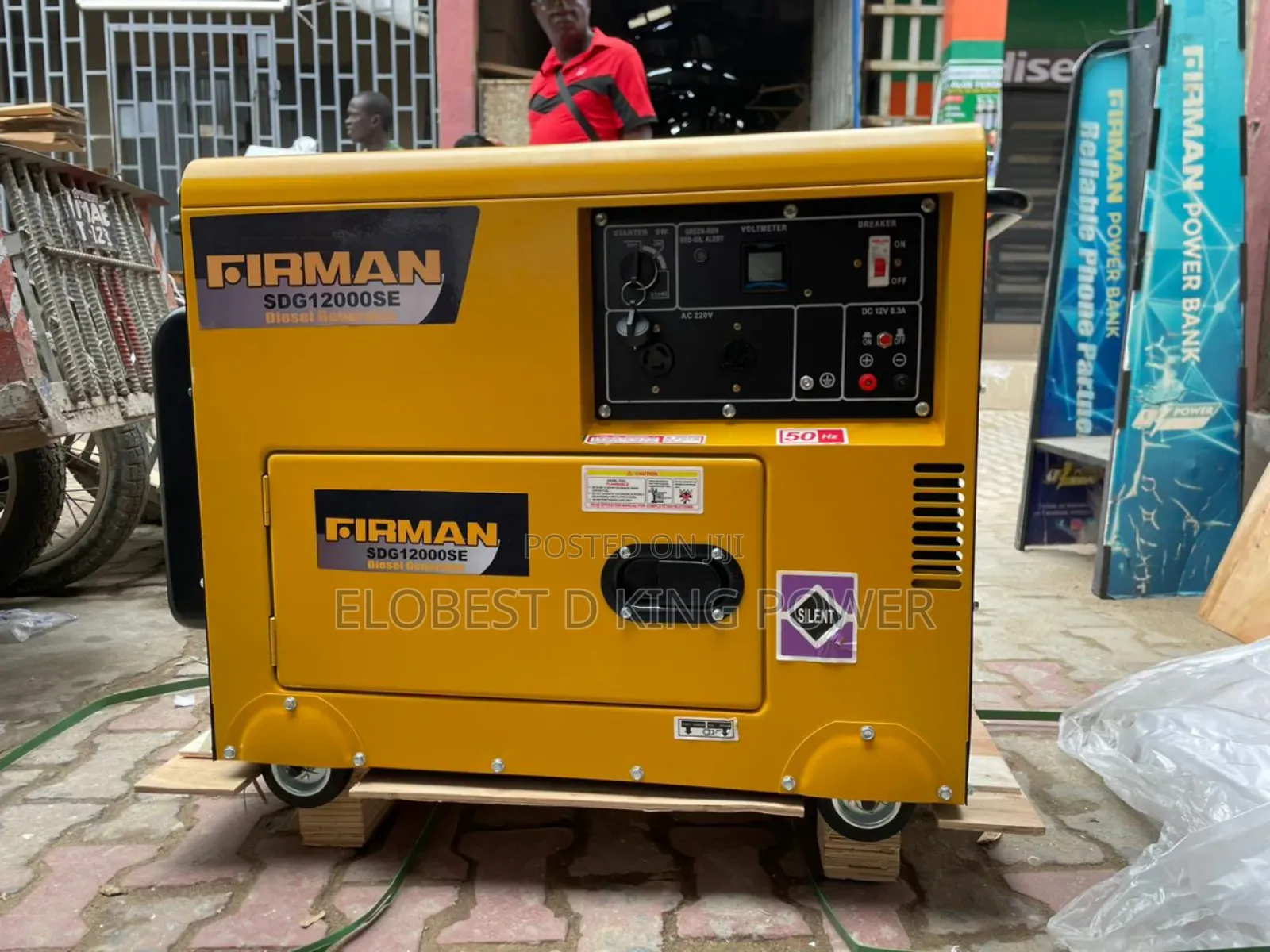 12kva Firman Diesel Silent Generator 100% Pure Copper