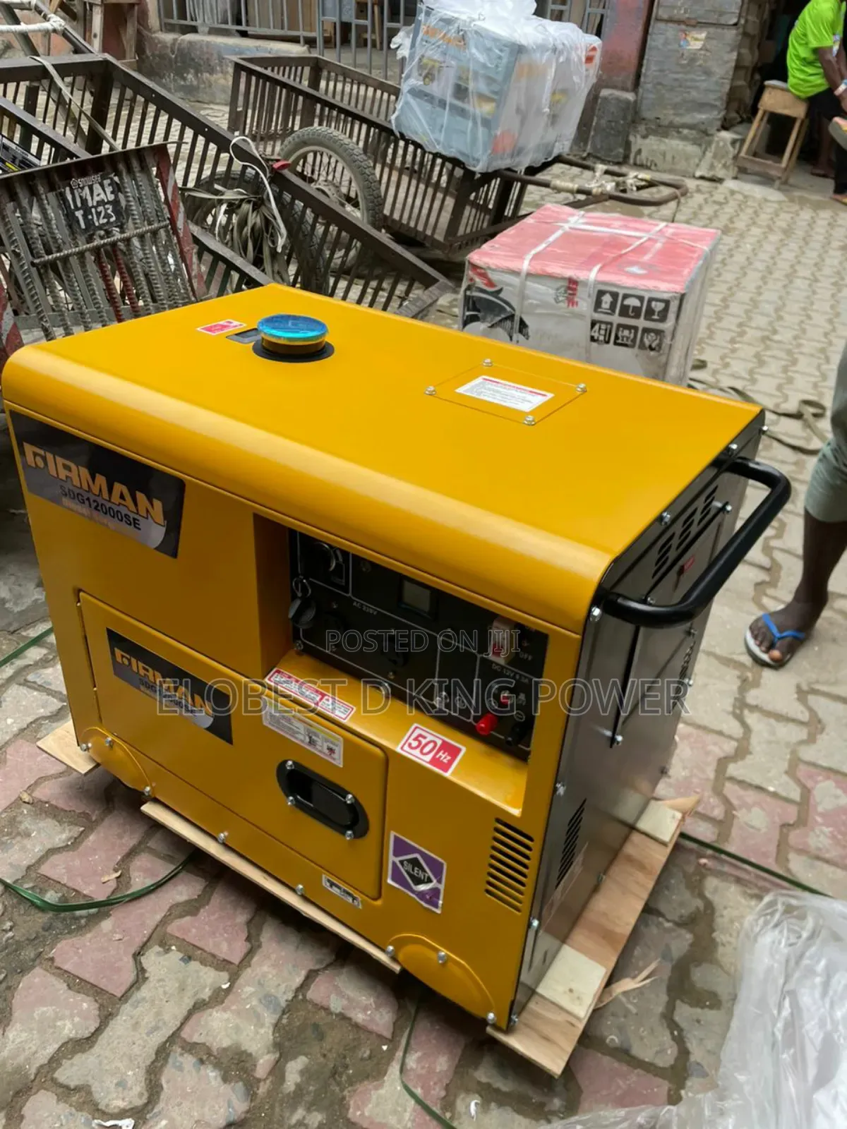 12.5kva Firman Diesel Silent Generator 100% Copper Coil
