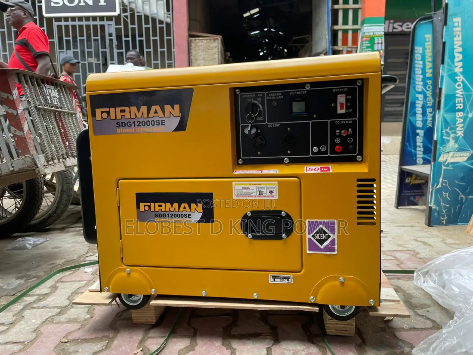 12.5kva Firman Diesel Silent Generator 100% Copper Coil