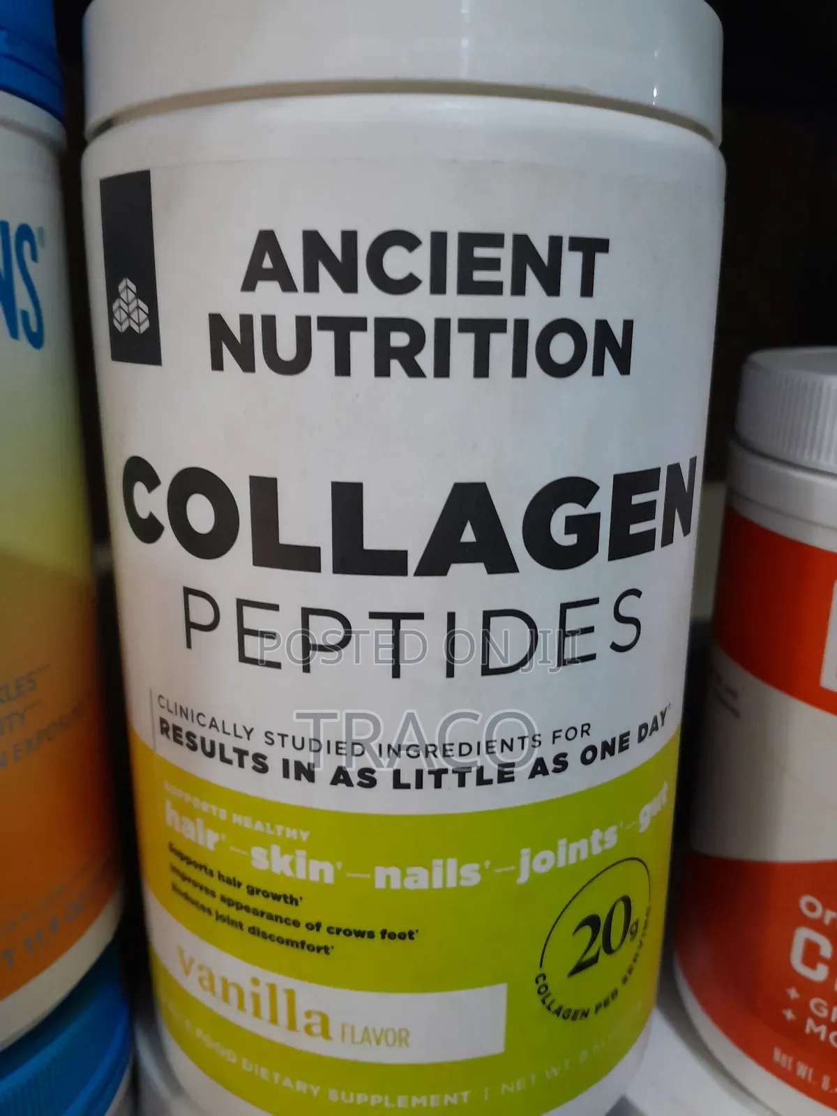 Ancient Nutrition Collagen Peptides Vanilla