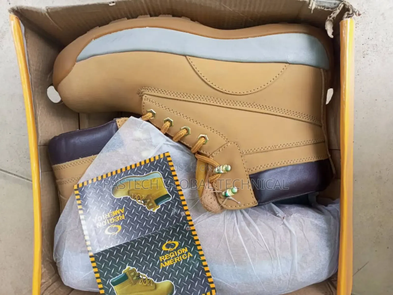 American Region Safety Boot