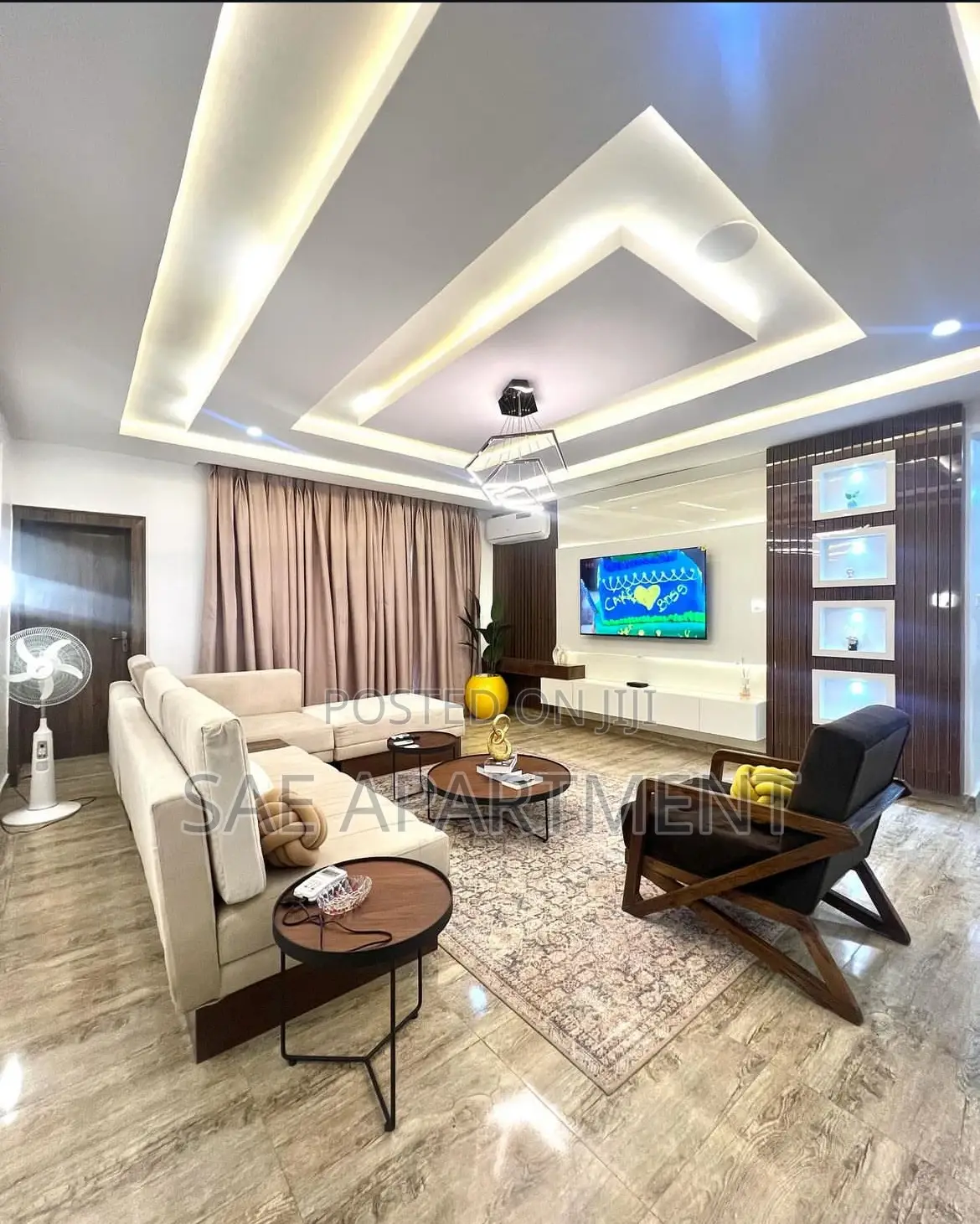 Beautiful Three Bedroom Apartment, Wuye Abuja