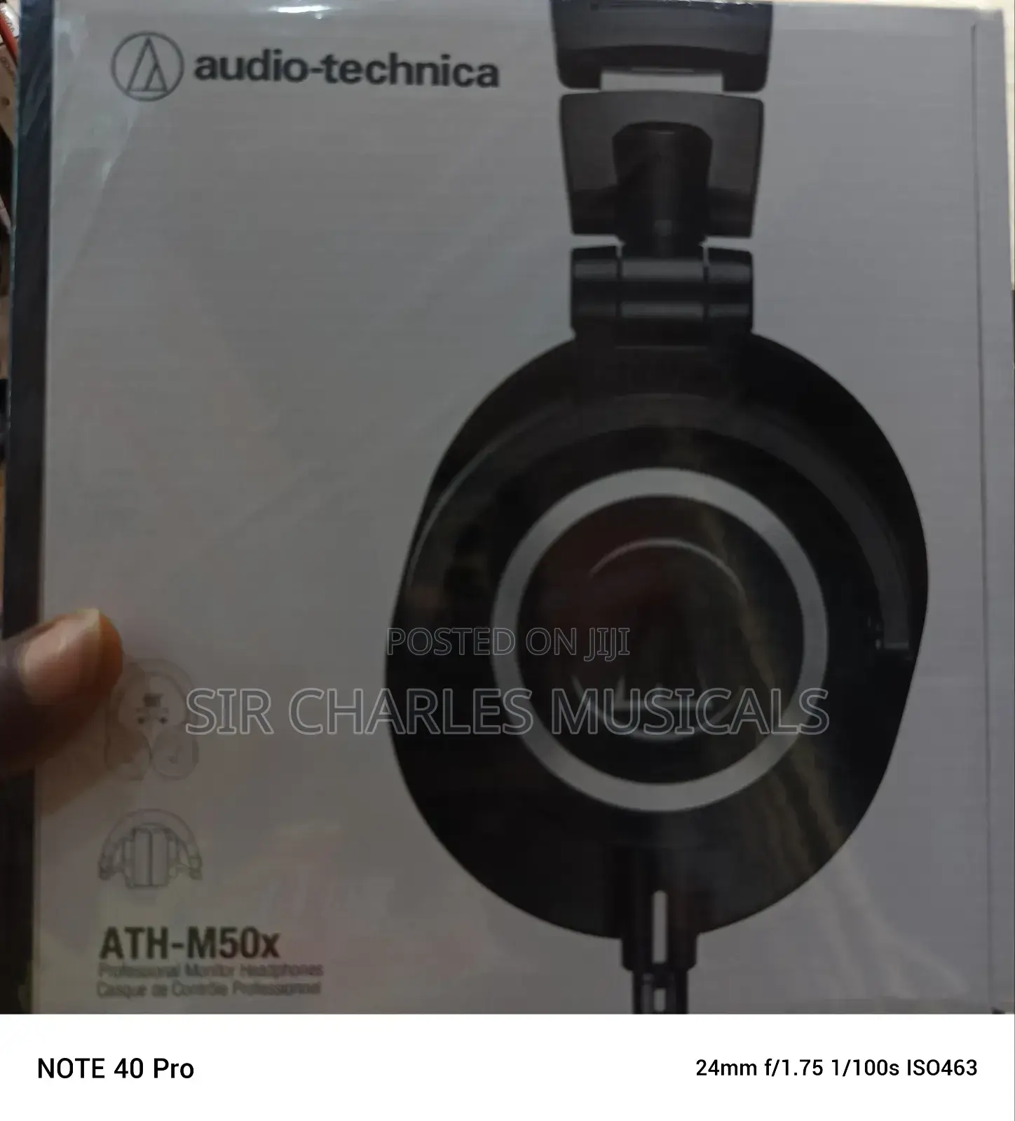 Audio Technica ATH-M50X Studio Headphone