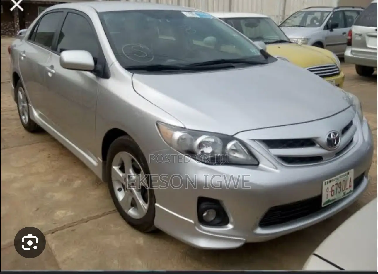 Front Bumper Padded Corolla 2011-12