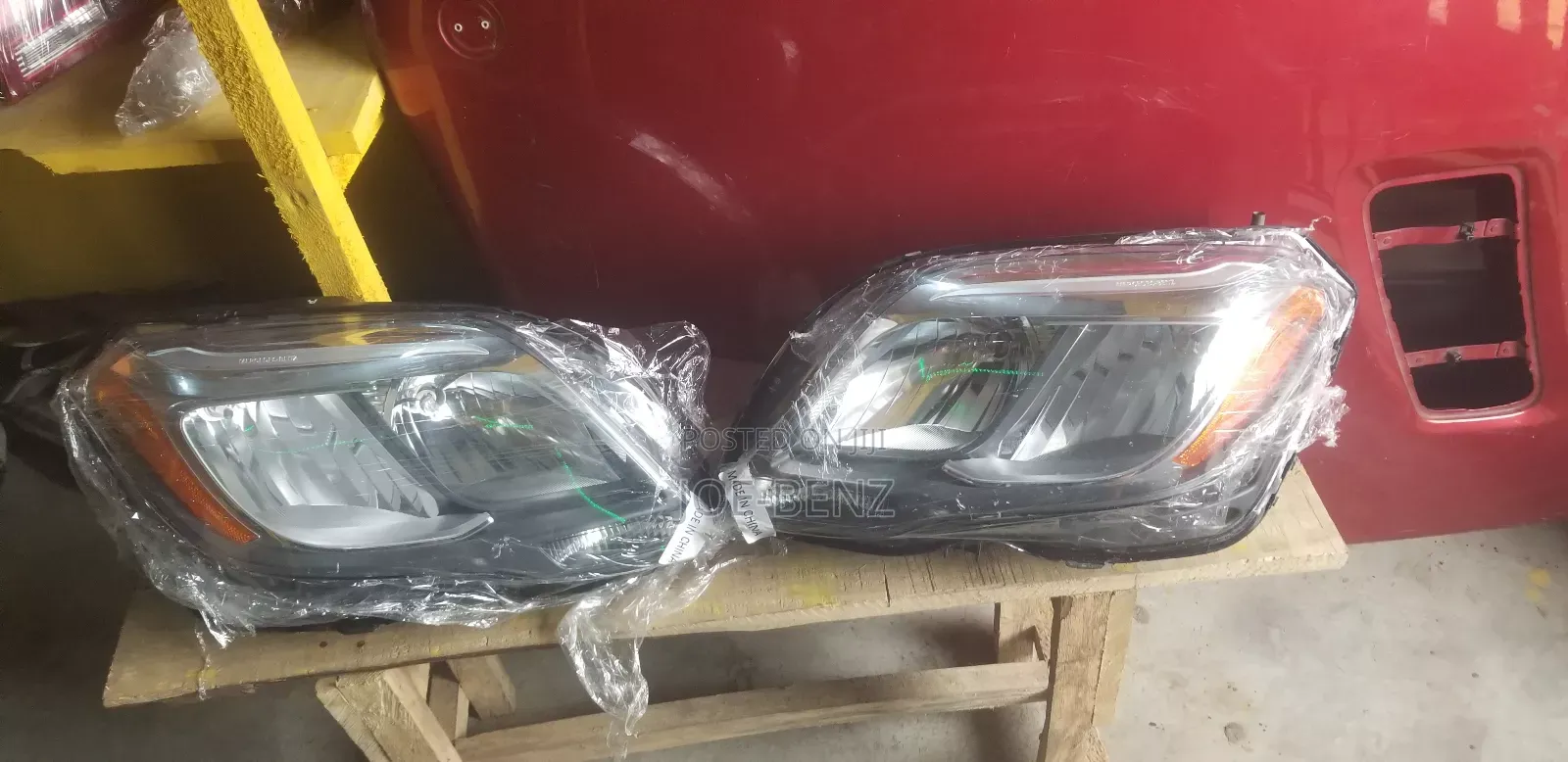 GLE350 2013 Non LED Headlights