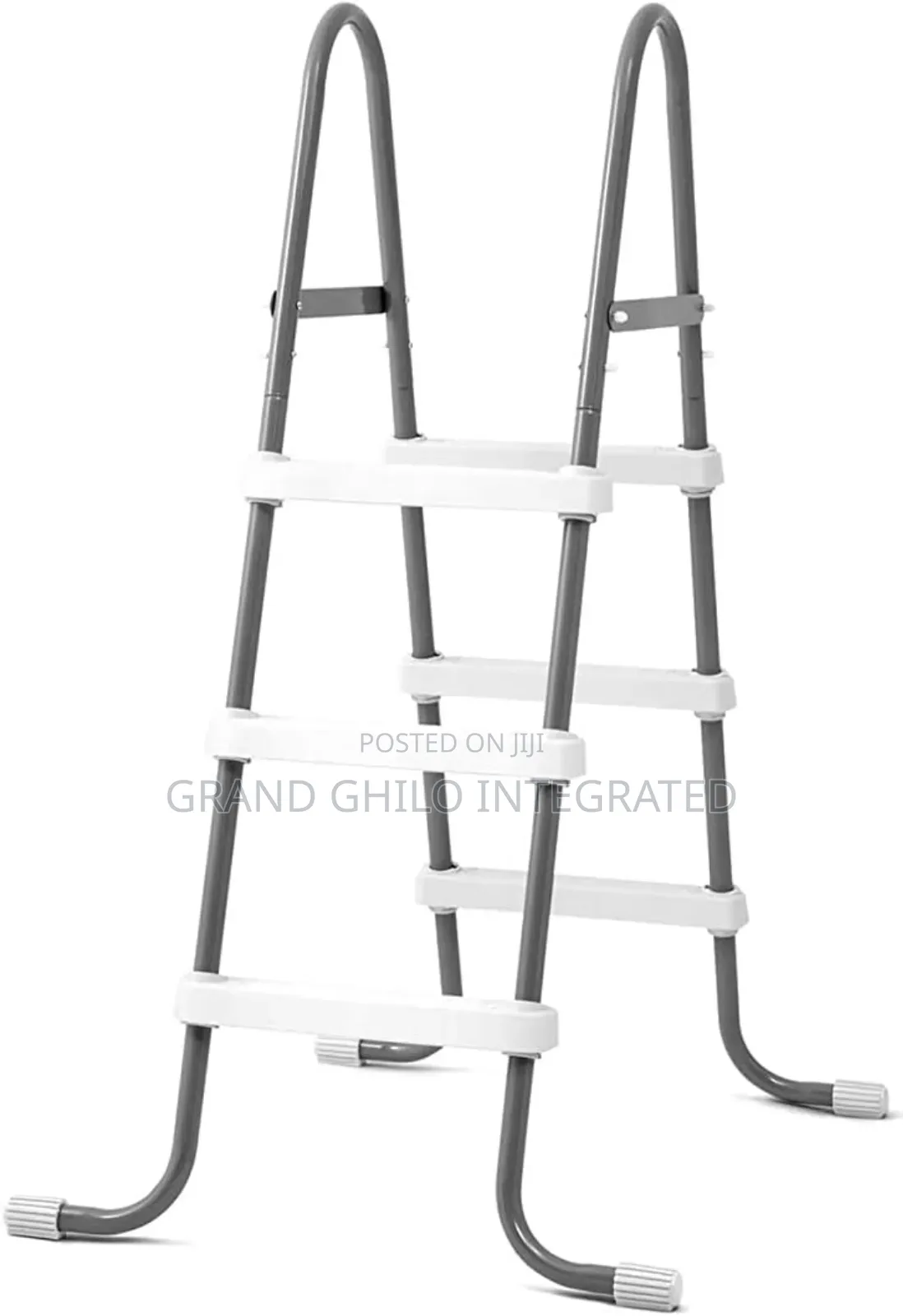 Intex Entry Ladder for Pools Up to 91 Cm Height Silver Grey