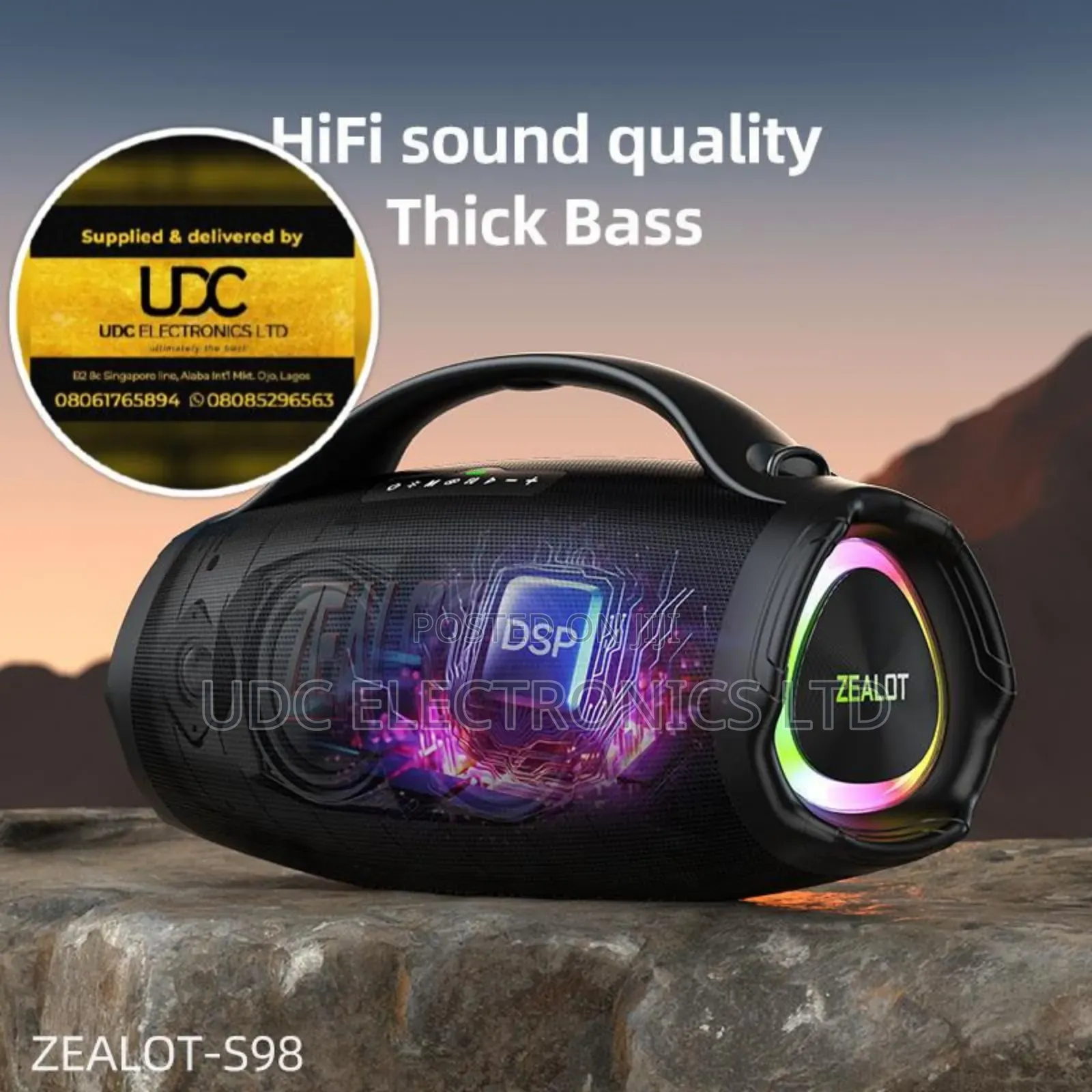 Top Notch Zealot-s98 Mega Bass Bluetooth Portable Speaker