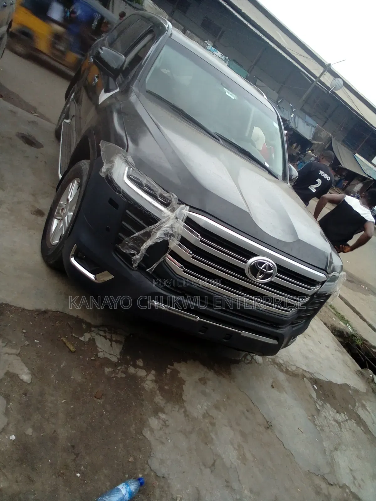 Front View for Toyota Land Cruiser Upgraded