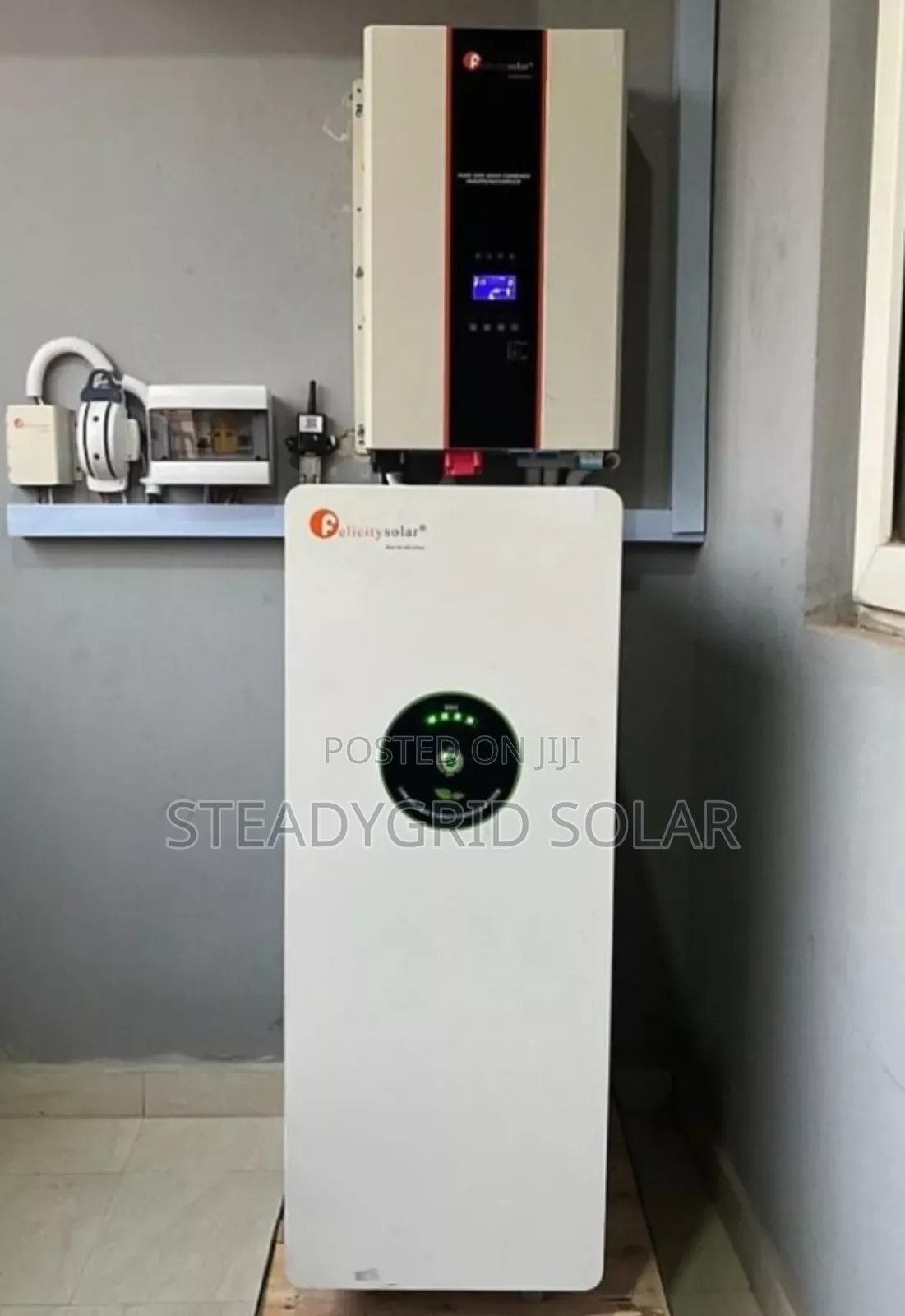 Energetic 10kva Inverter Setup With 15kwh Lithium Battery