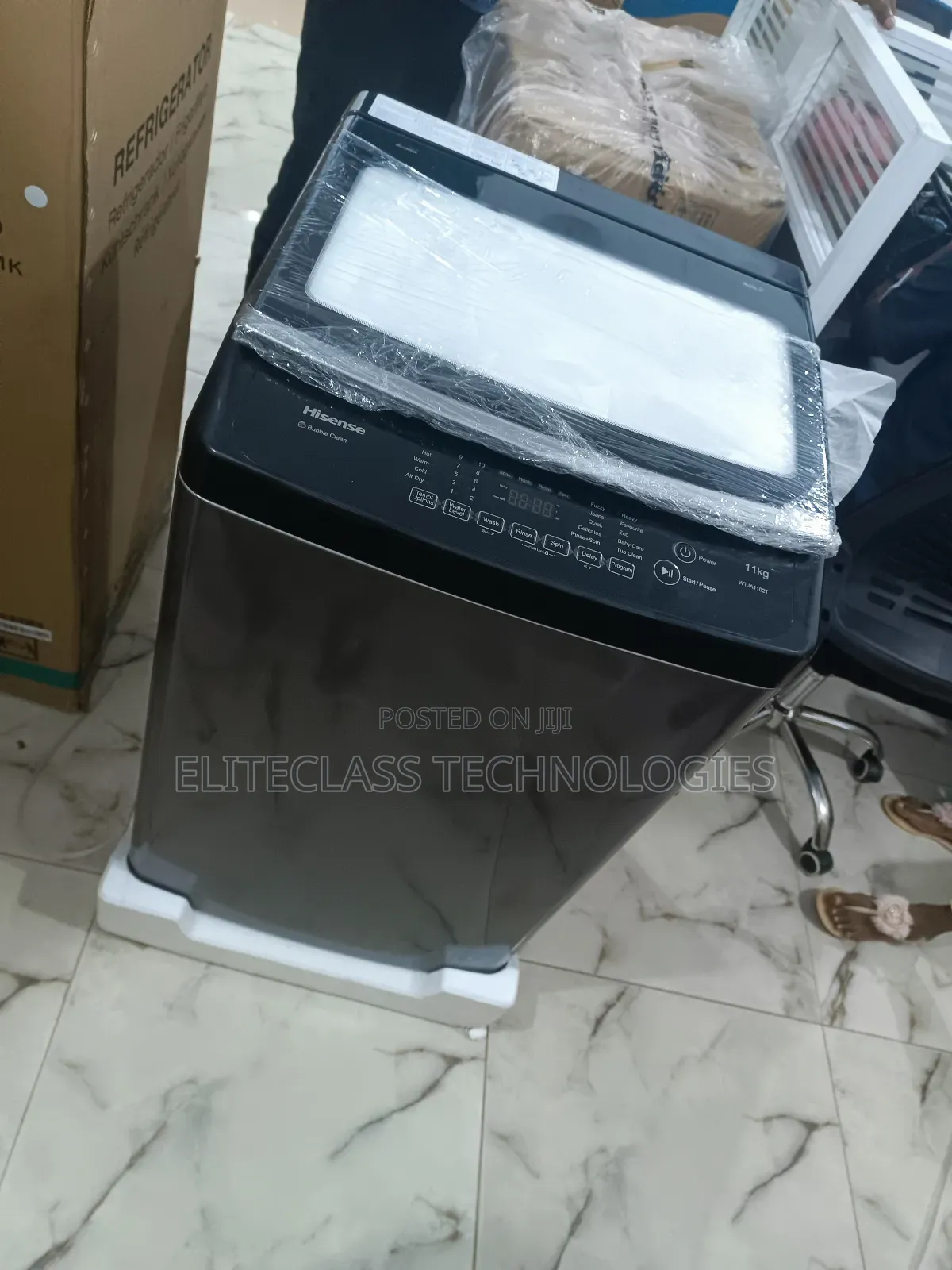 Brand New Hisense 11kg Top Load Automatic Washing Machine