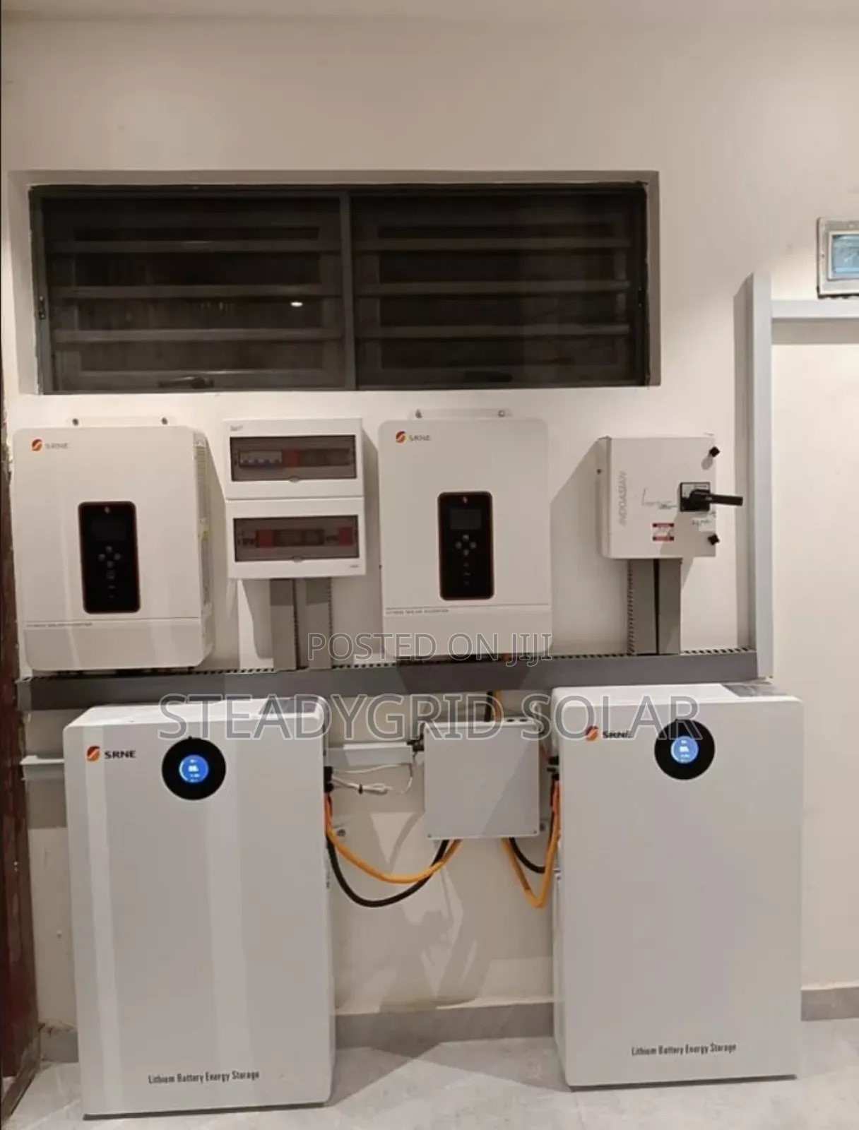 Energetic Srne 20kva Solar Inverter 30kwh Lithium Battery