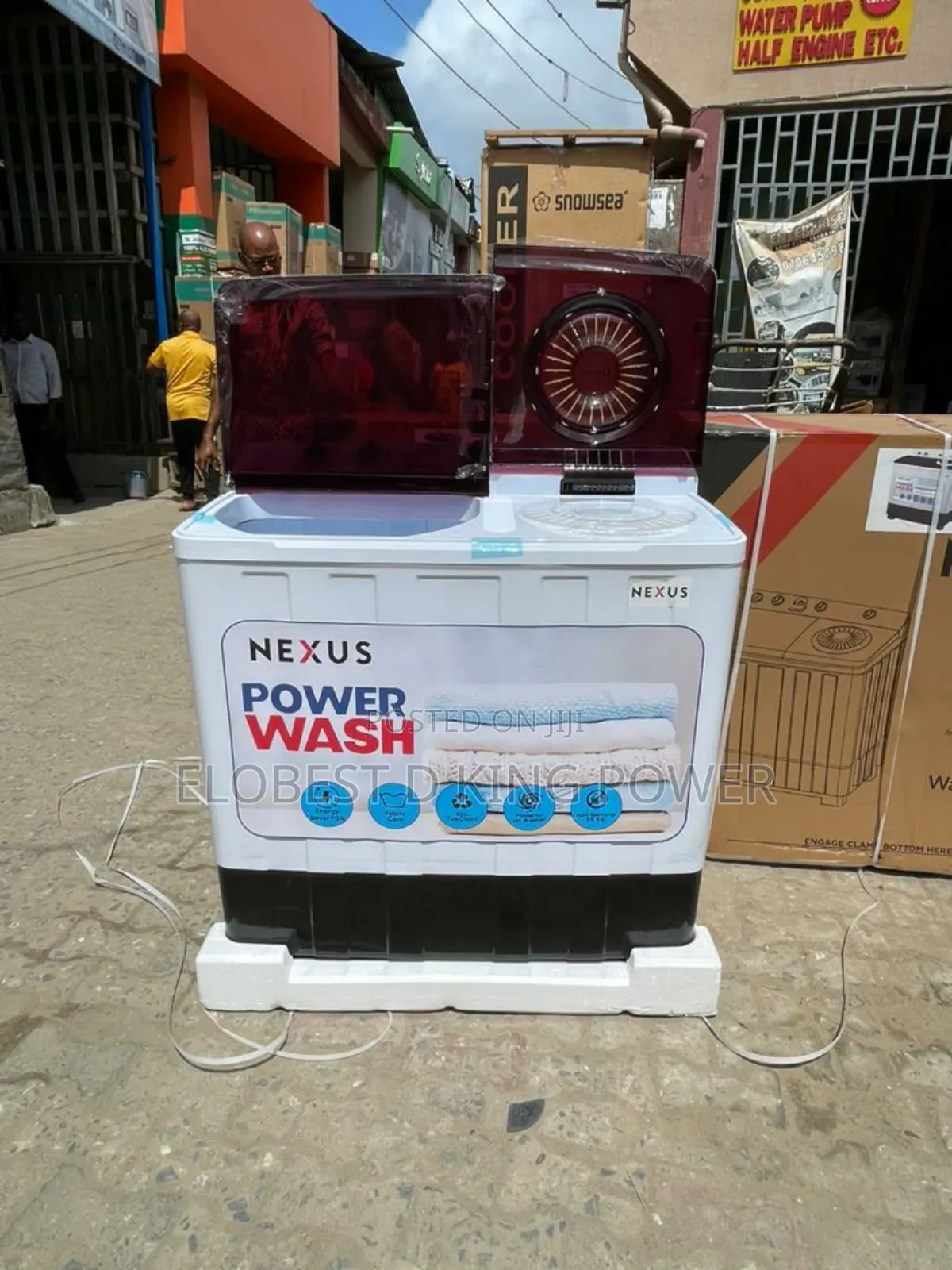 13kg Nexus Washing Machine Wash and Spin