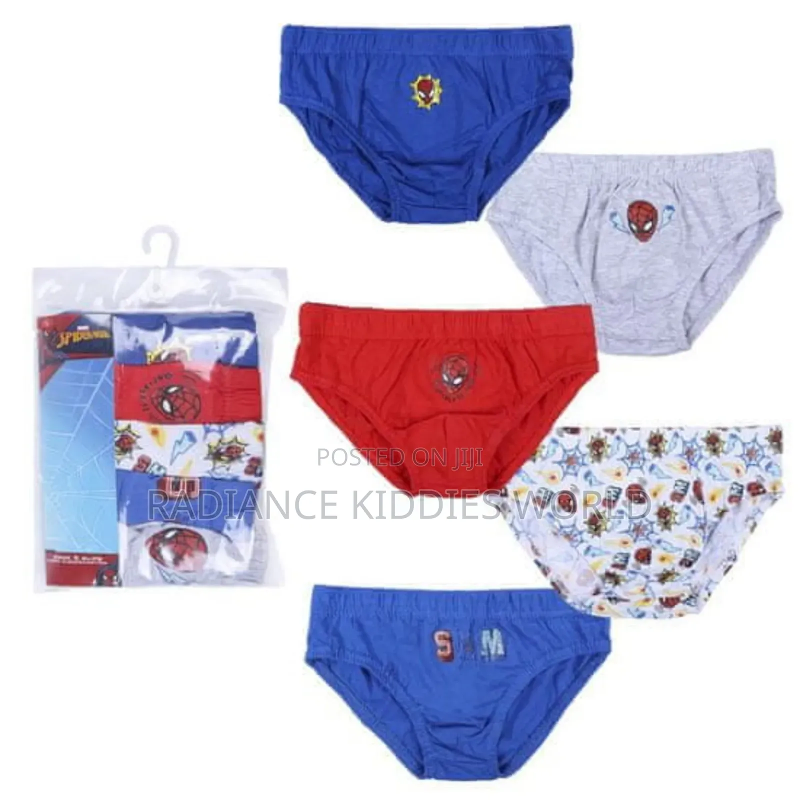 Marvel Spideys Amazing Friends Briefs 5 Pack Boy Pants