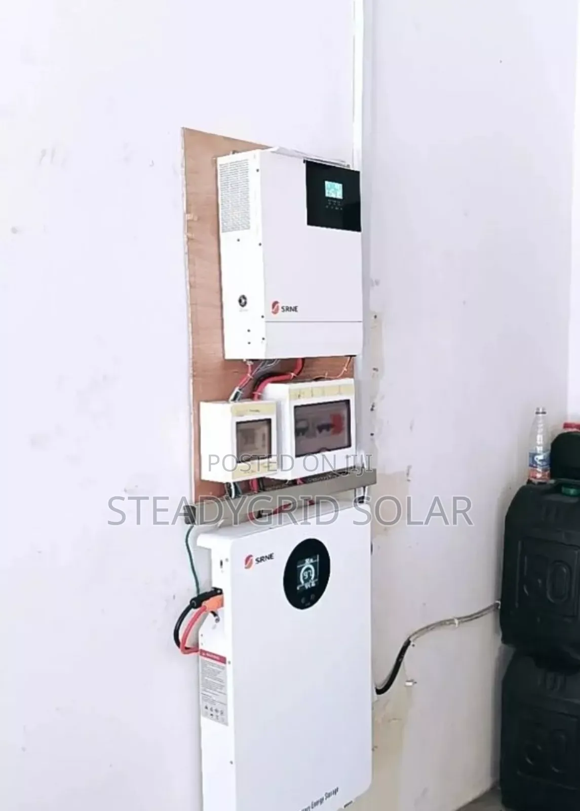 Strong 5kva/48v/10kwh Solar Powered Inverter Installation