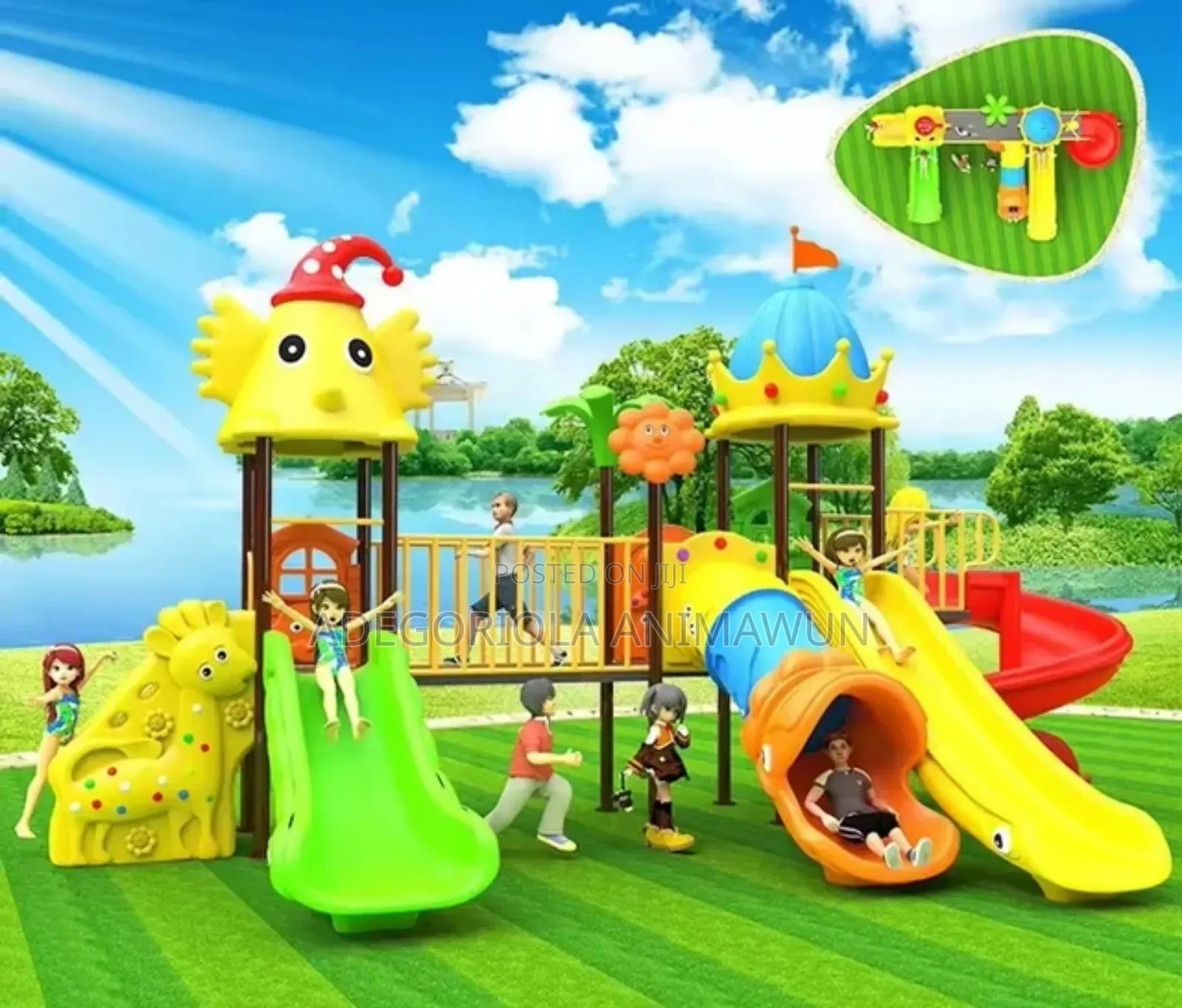 Quality School Swing Set