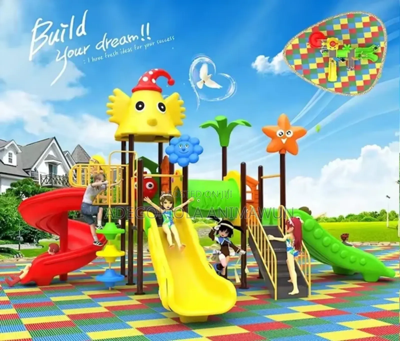 Quality School Swing Set