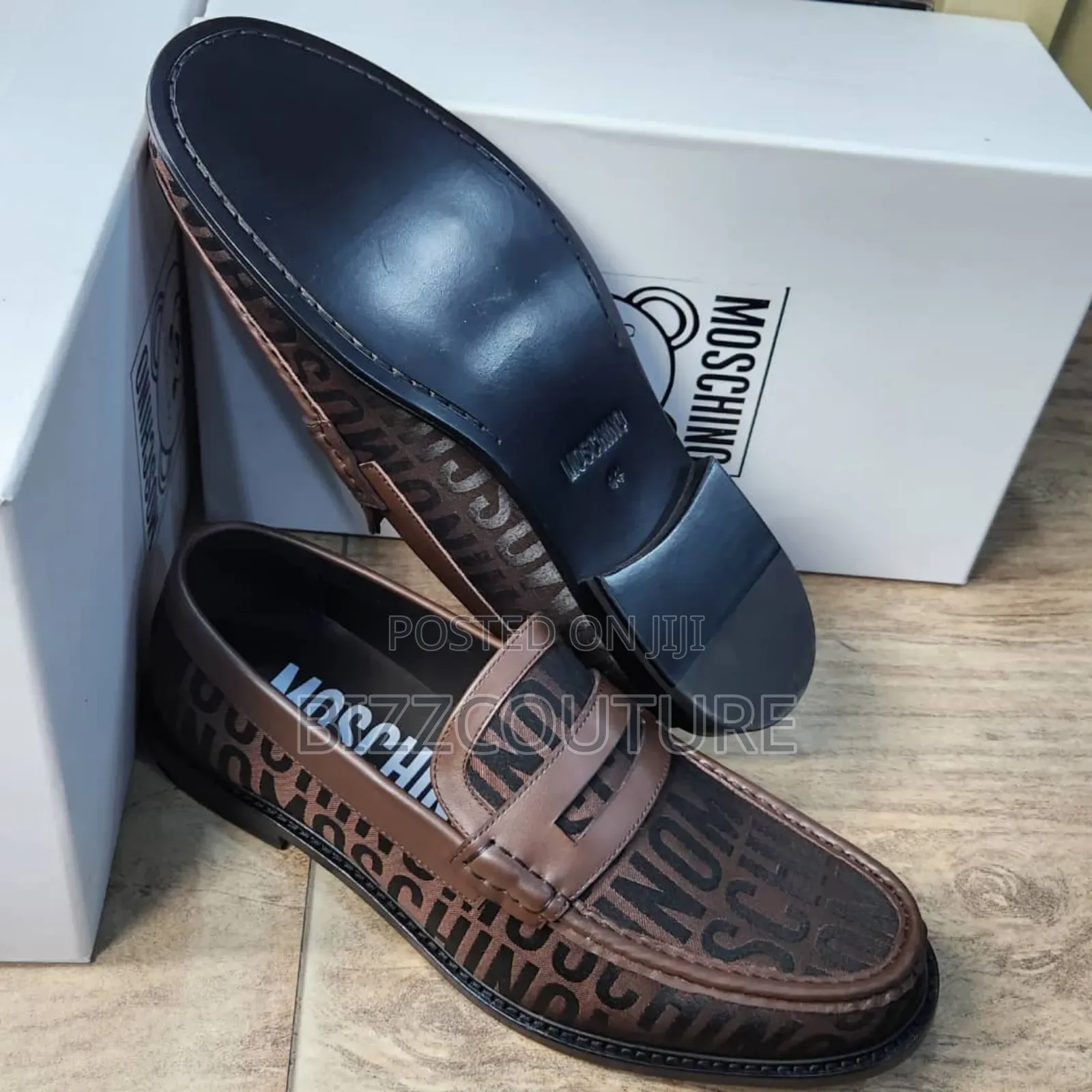 Original Moschino Loafers Available in Store
