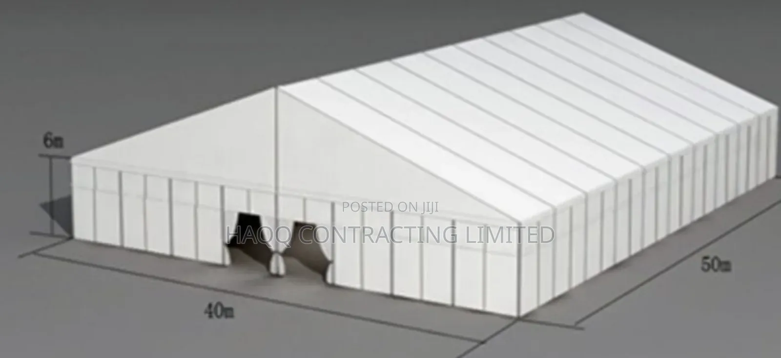 Price of 20m×10m,200 Sitters Marquee Tent in Nigeria