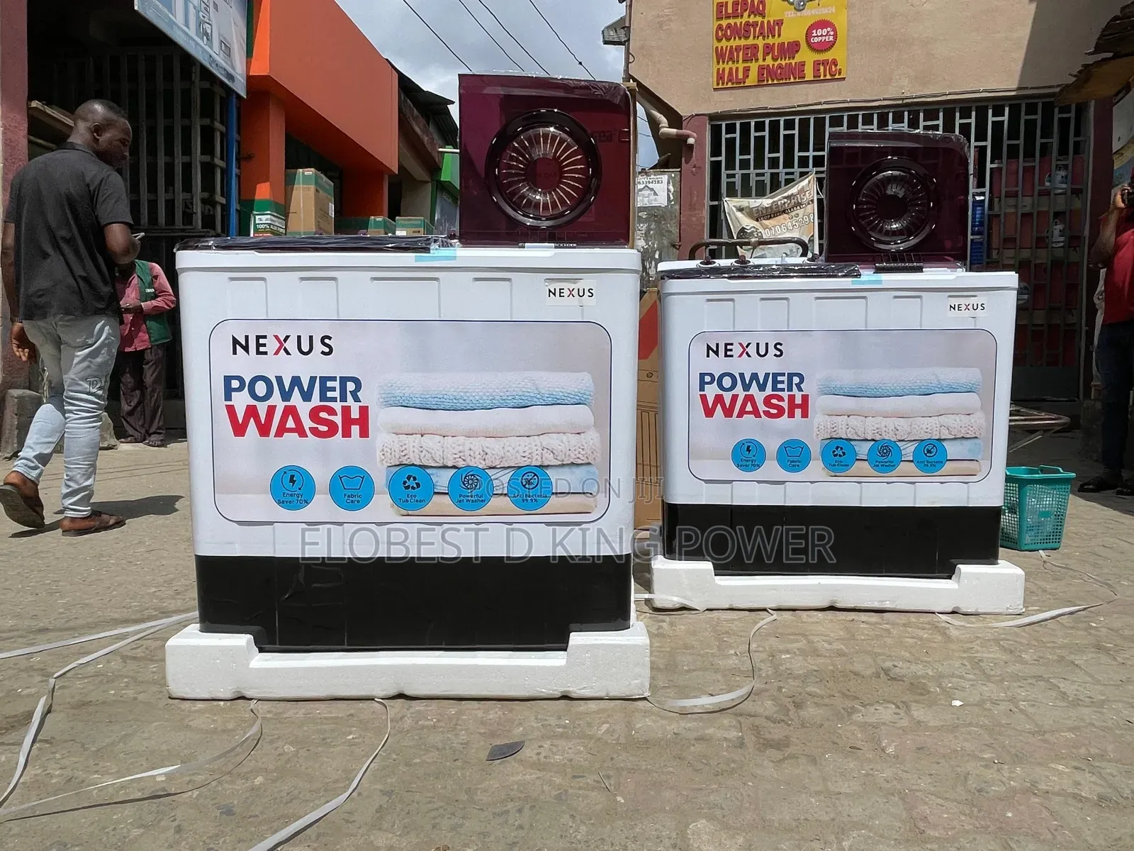 13kg Nexus Washing Machine Wash and Spin
