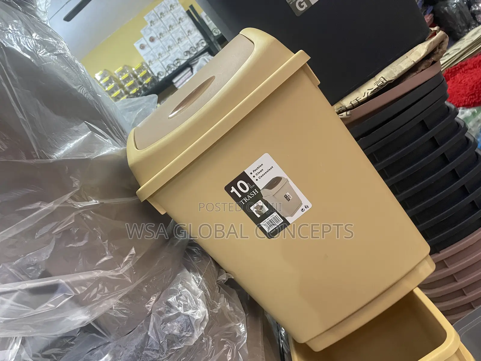 10 Liters Portable Waste Bin