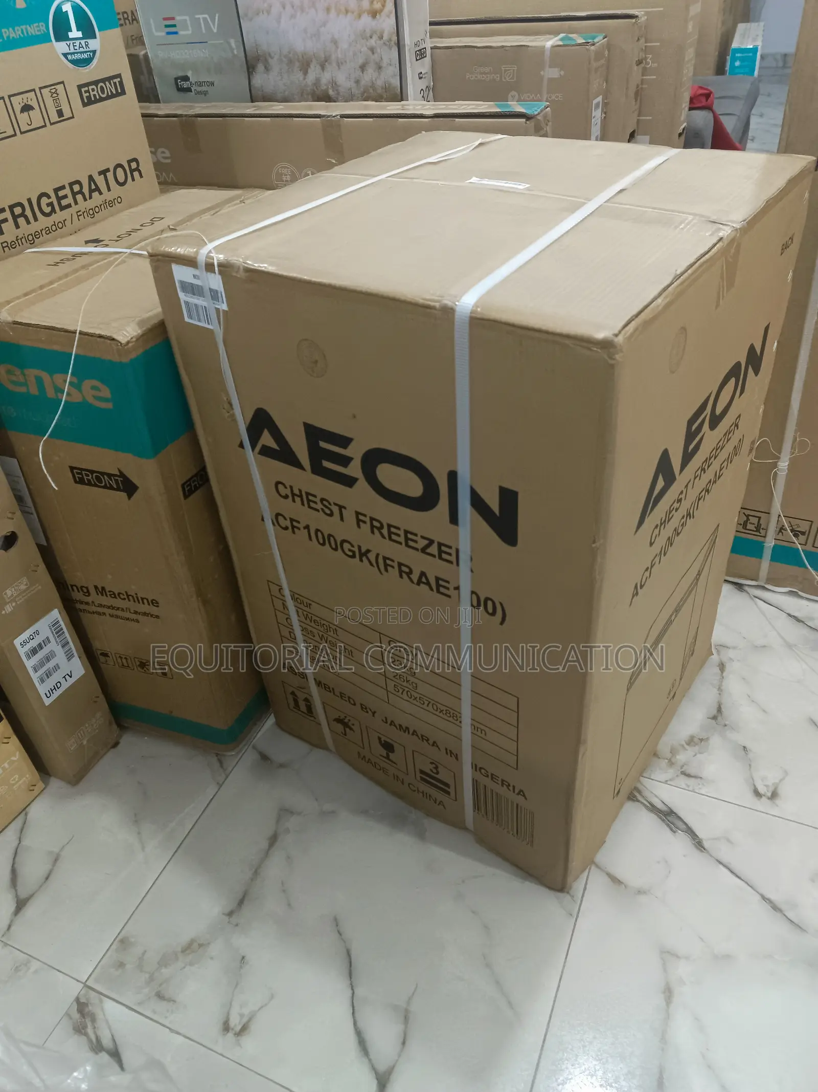 Newly Produced Aeon Chest Frrezer 100litres 