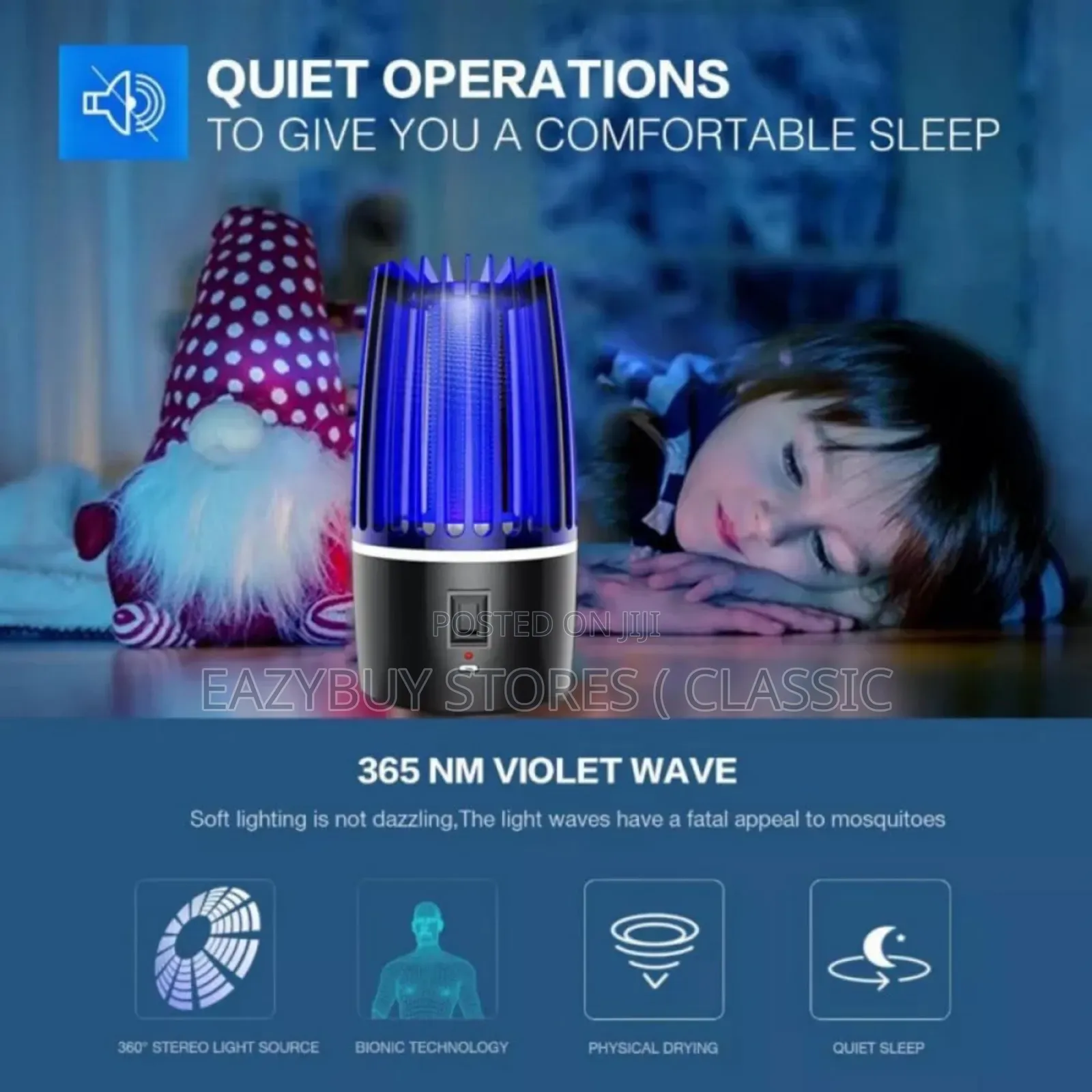 Rechargeable Mosquito Killer Lamp